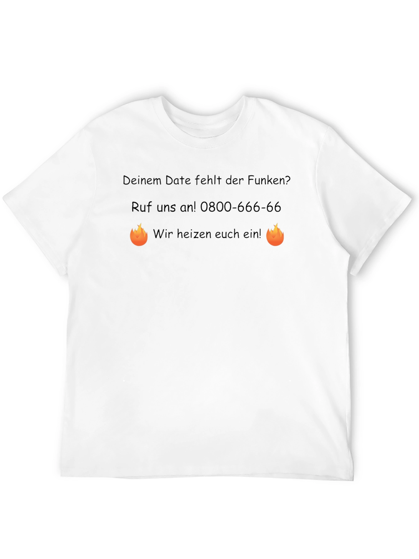 Humorous T-Shirt: Spice Up Your Date!