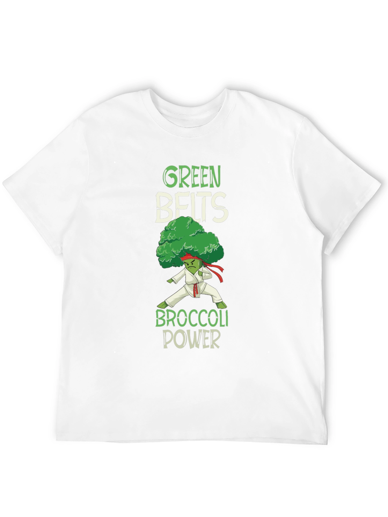 Green Belts Broccoli Power T-Shirt