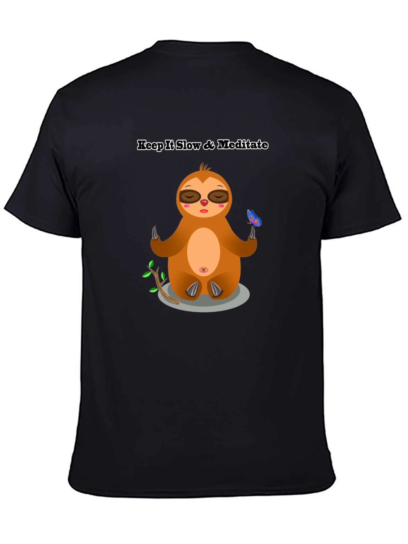 Keep it Slow Sloth Meditation T-Shirt