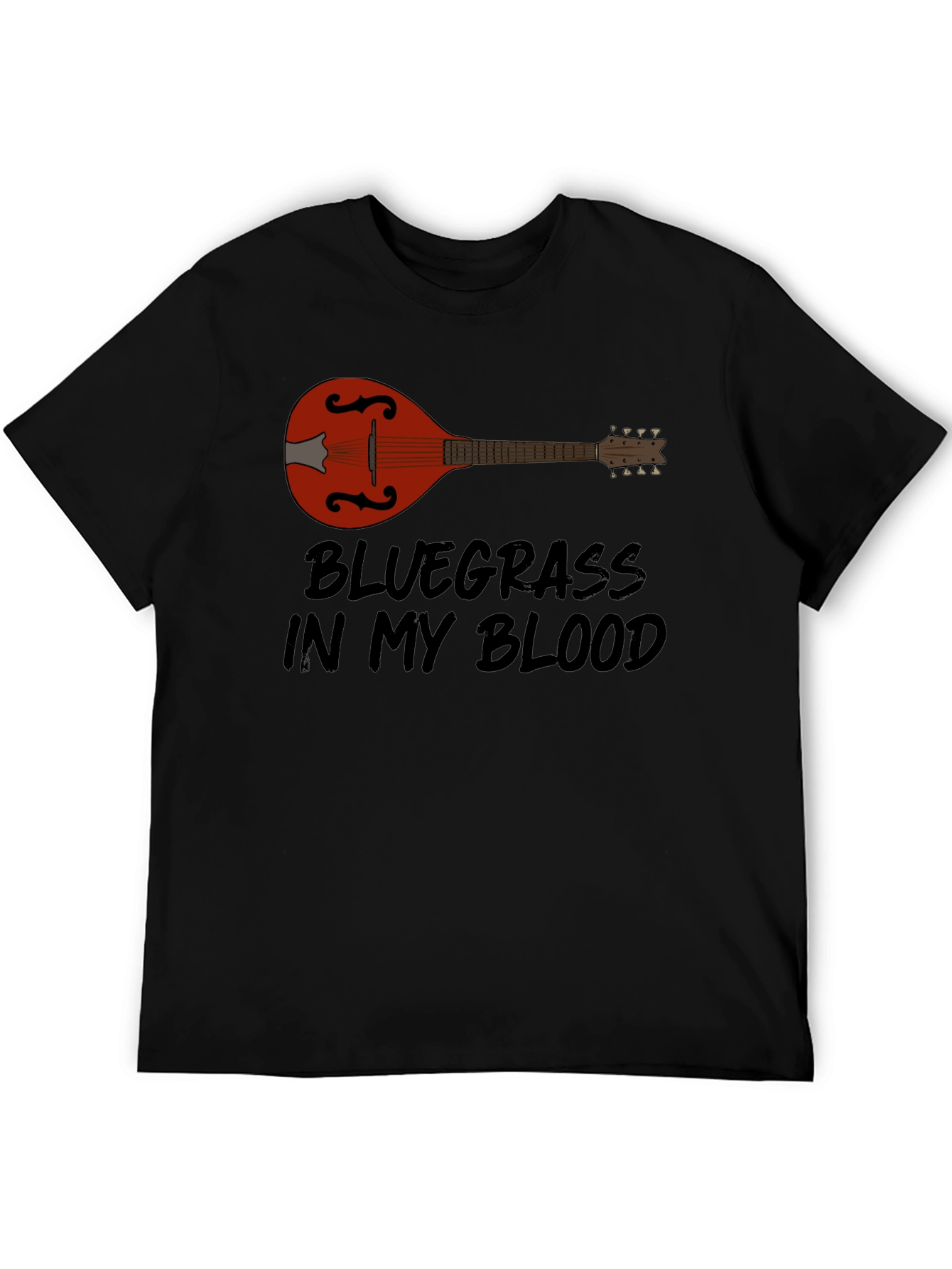 Bluegrass in My Blood T-Shirt - Music Lover Tee