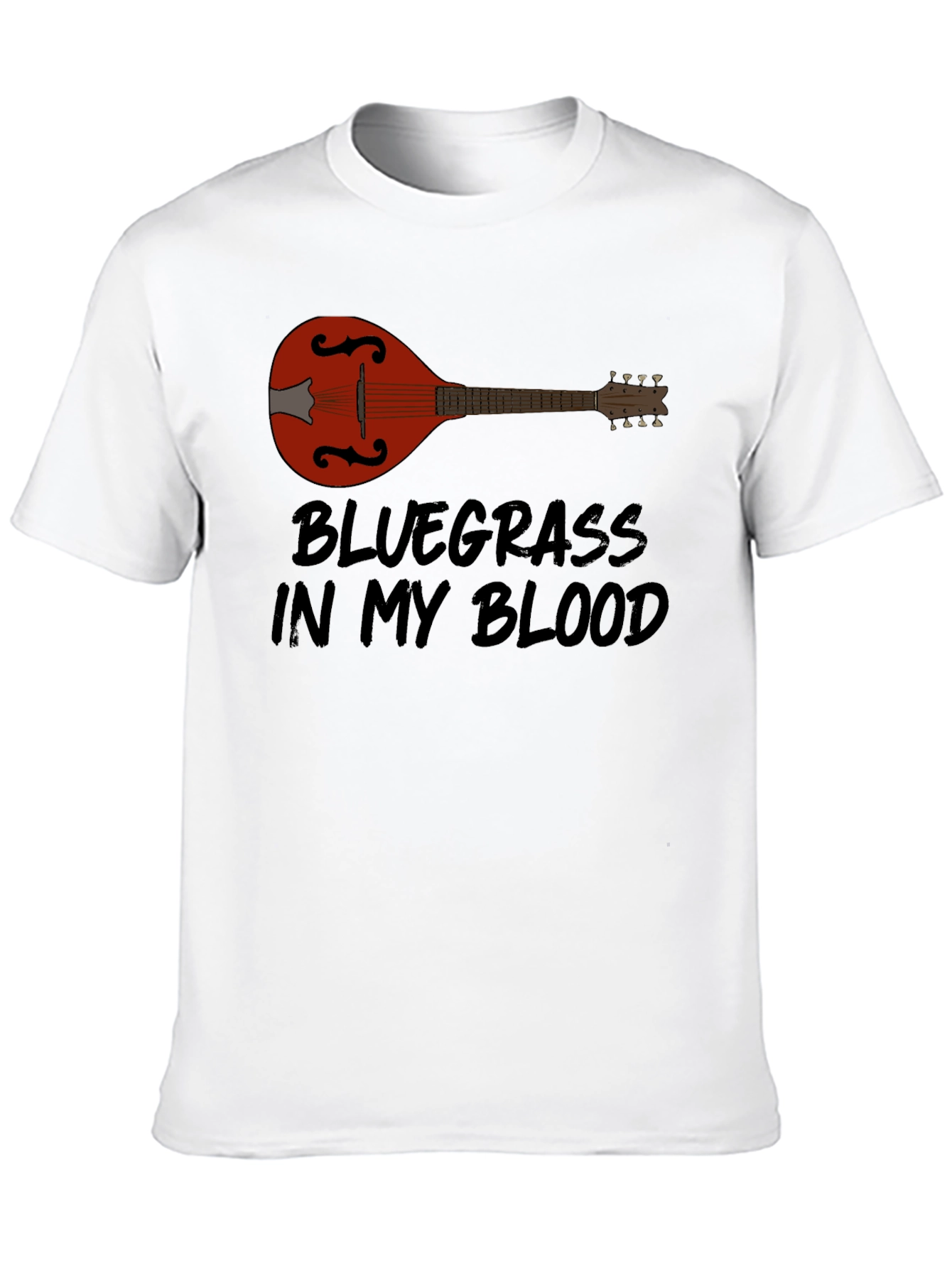 Bluegrass in My Blood T-Shirt - Music Lover Tee