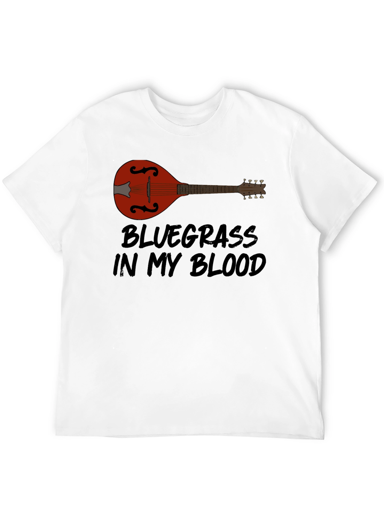 Bluegrass in My Blood T-Shirt - Music Lover Tee