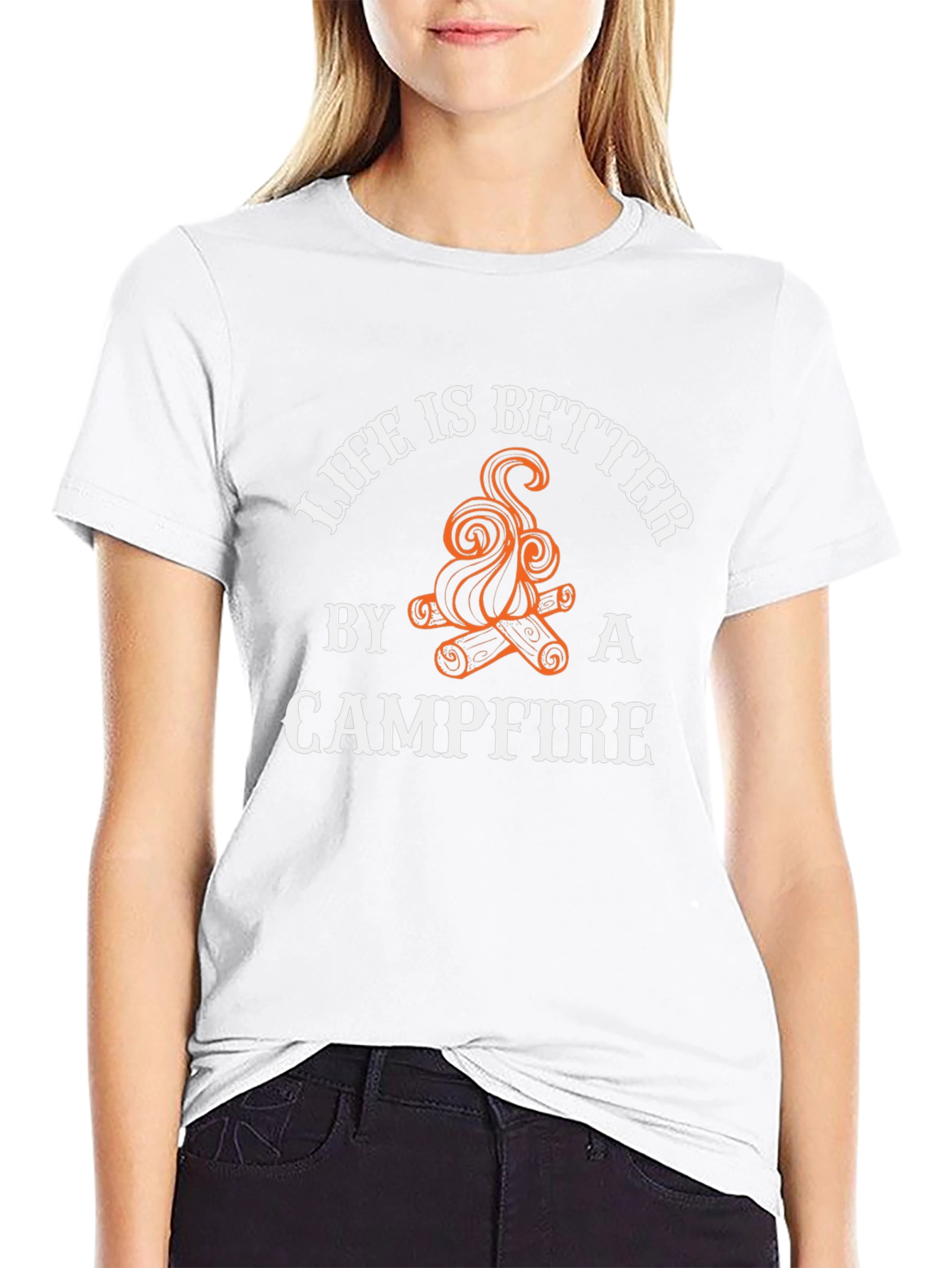Life is Better by a Campfire Graphic Tee
