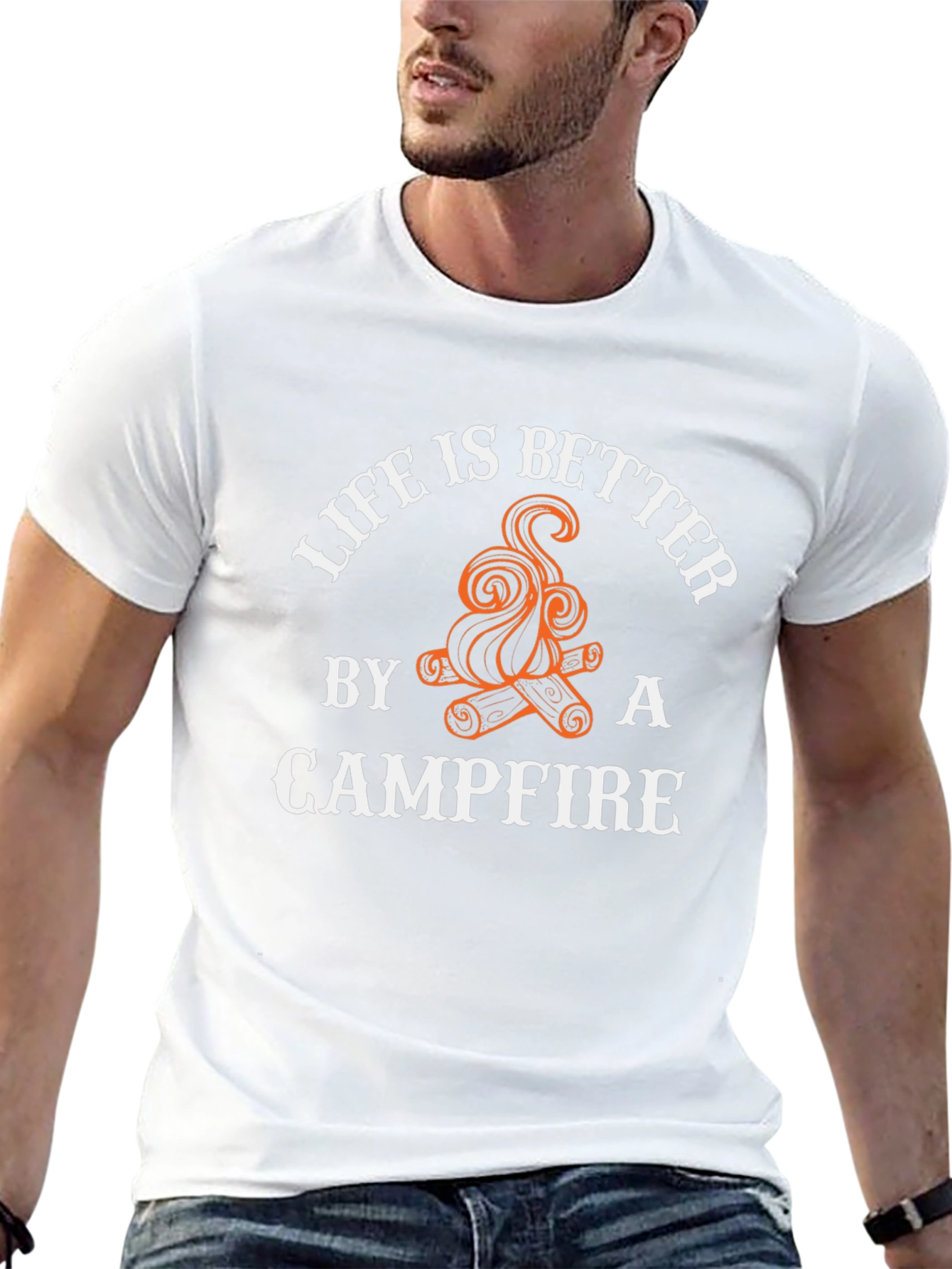 Life is Better by a Campfire Graphic Tee