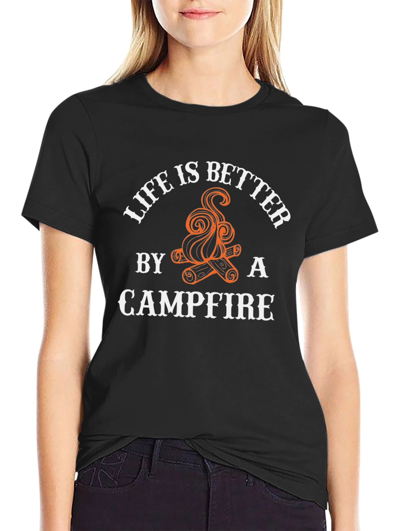 Life is Better by a Campfire Graphic Tee