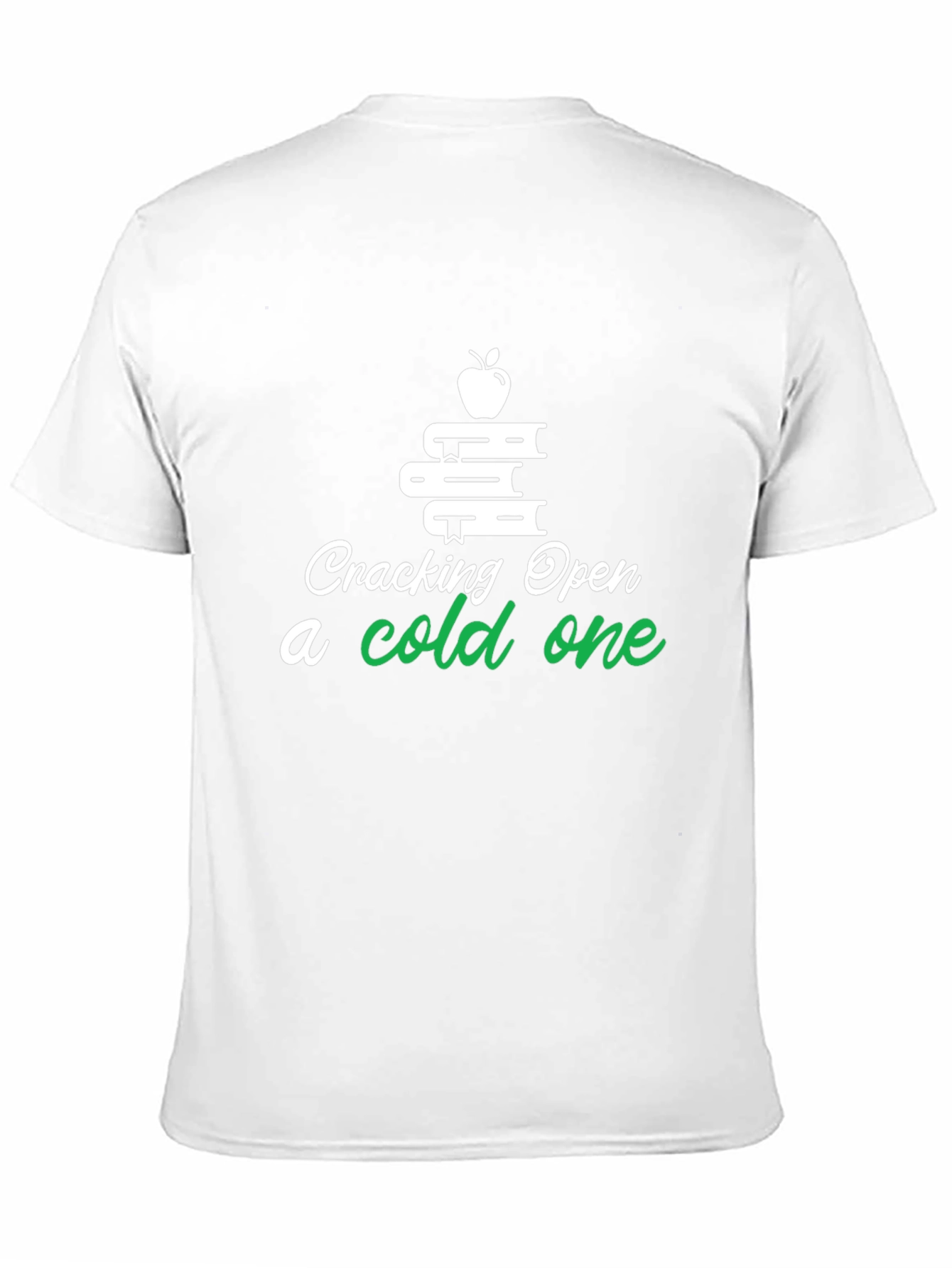 Cracking Open a Cold One Book Lover T-Shirt