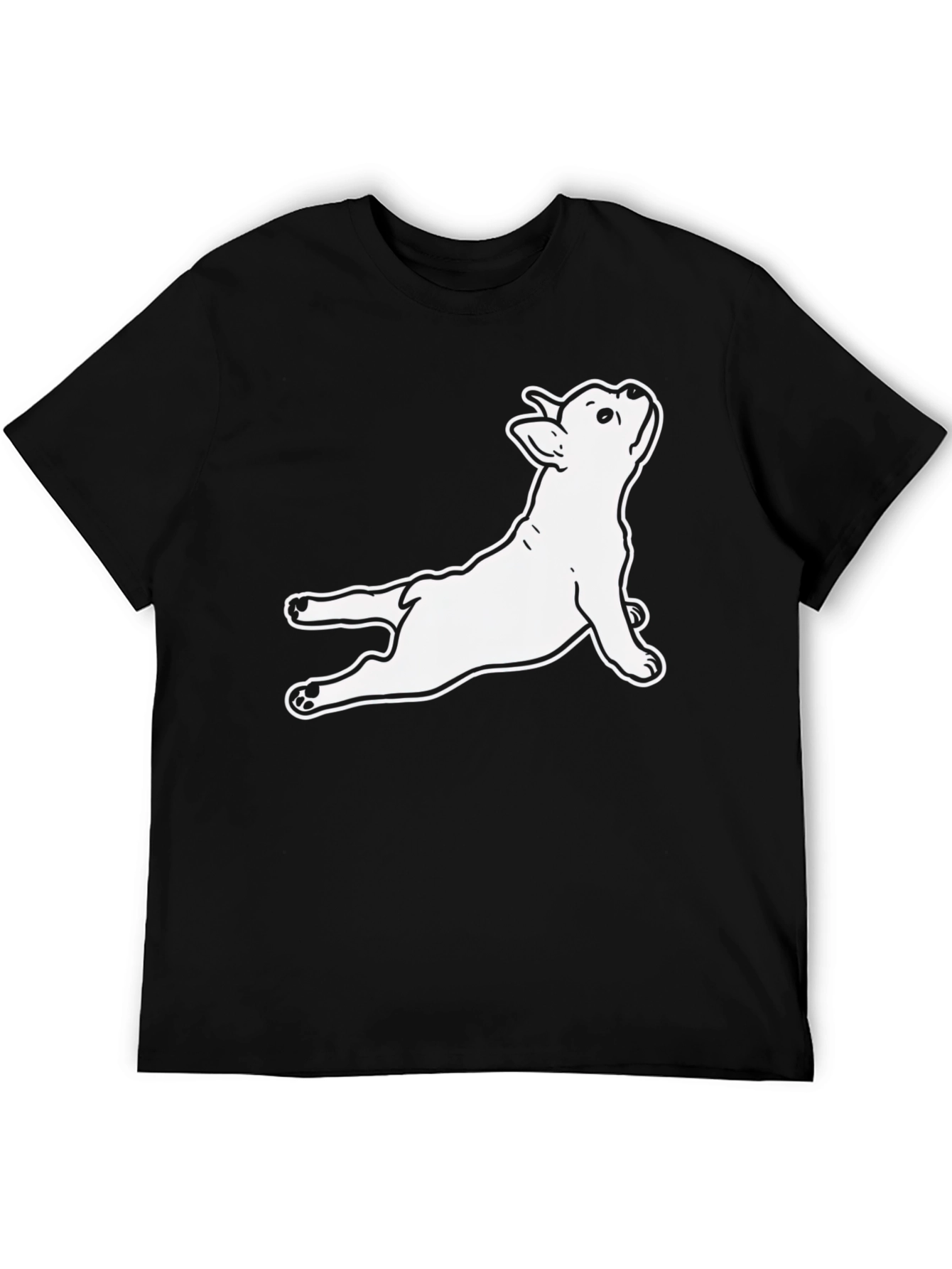 Yoga Dog T-Shirt - Black