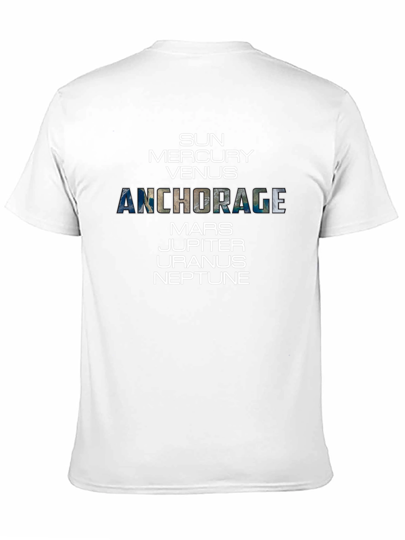 Anchorage Planets Graphic Tee