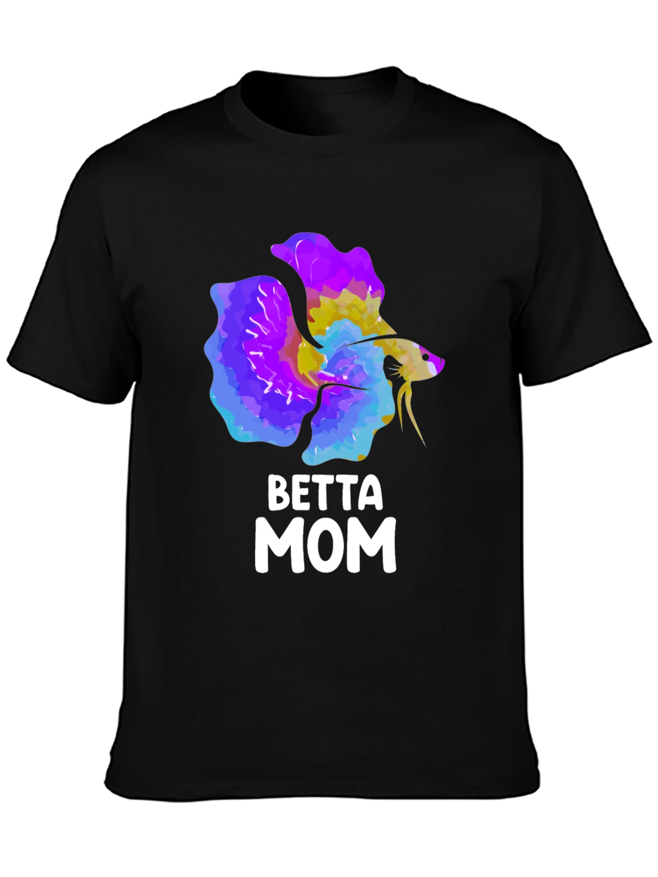 Betta Mom Graphic Tee - Fish Lover T-Shirt