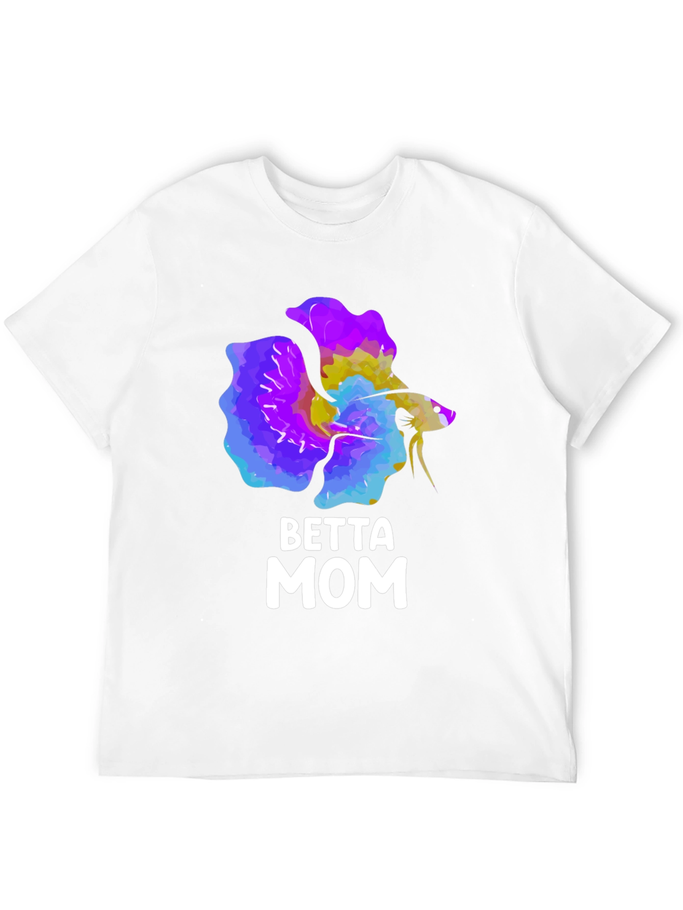 Betta Mom Graphic Tee - Fish Lover T-Shirt