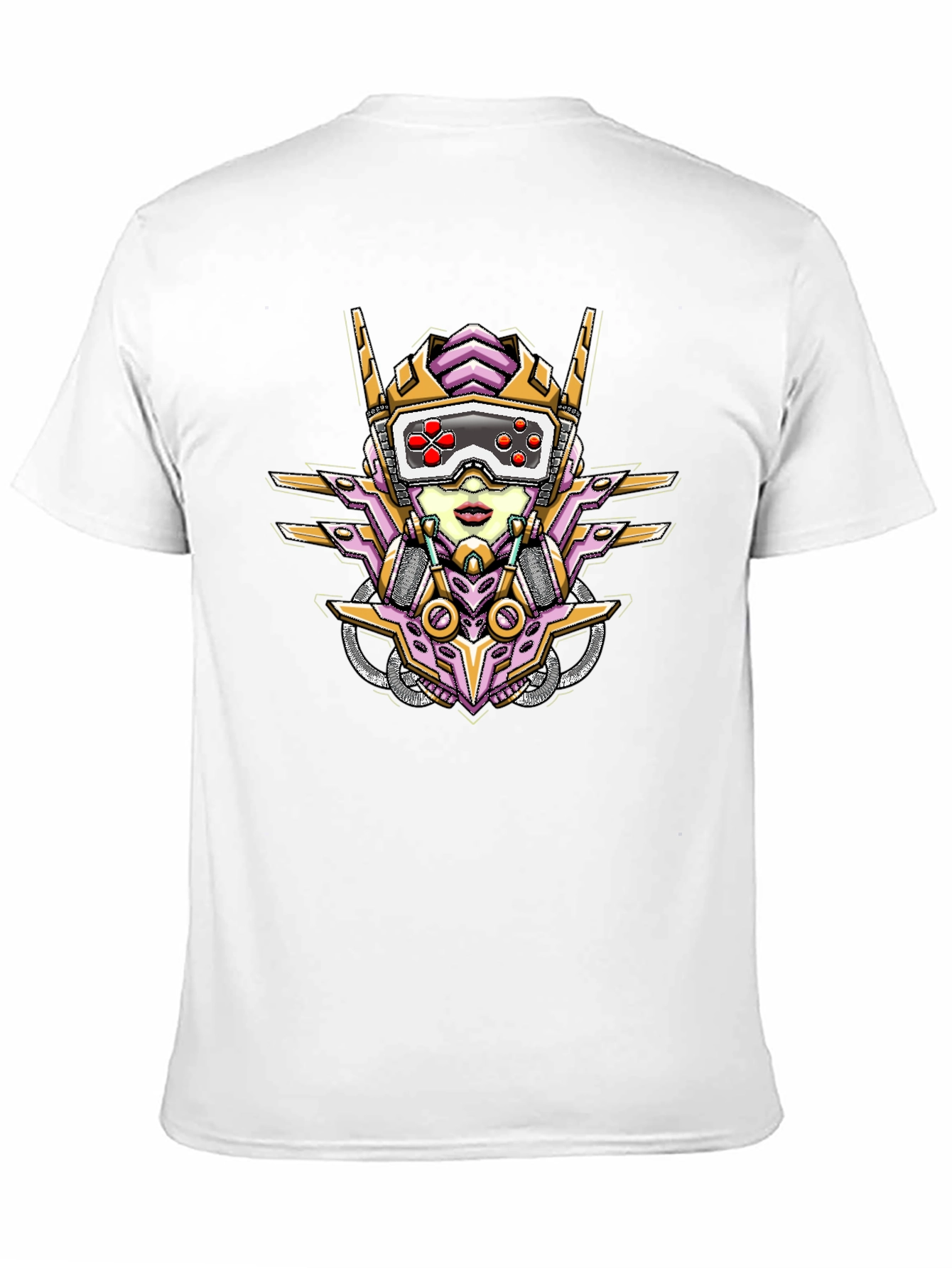 Cyberpunk Gaming Robot Girl T-Shirt