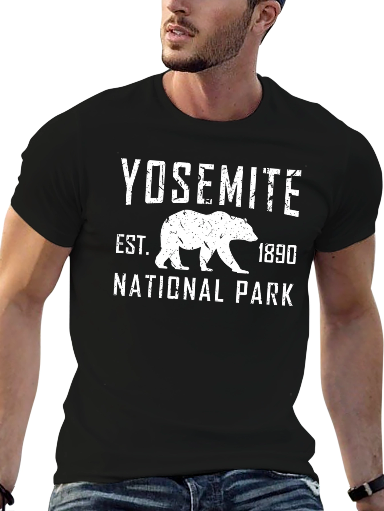 Yosemite National Park Bear Graphic Tee