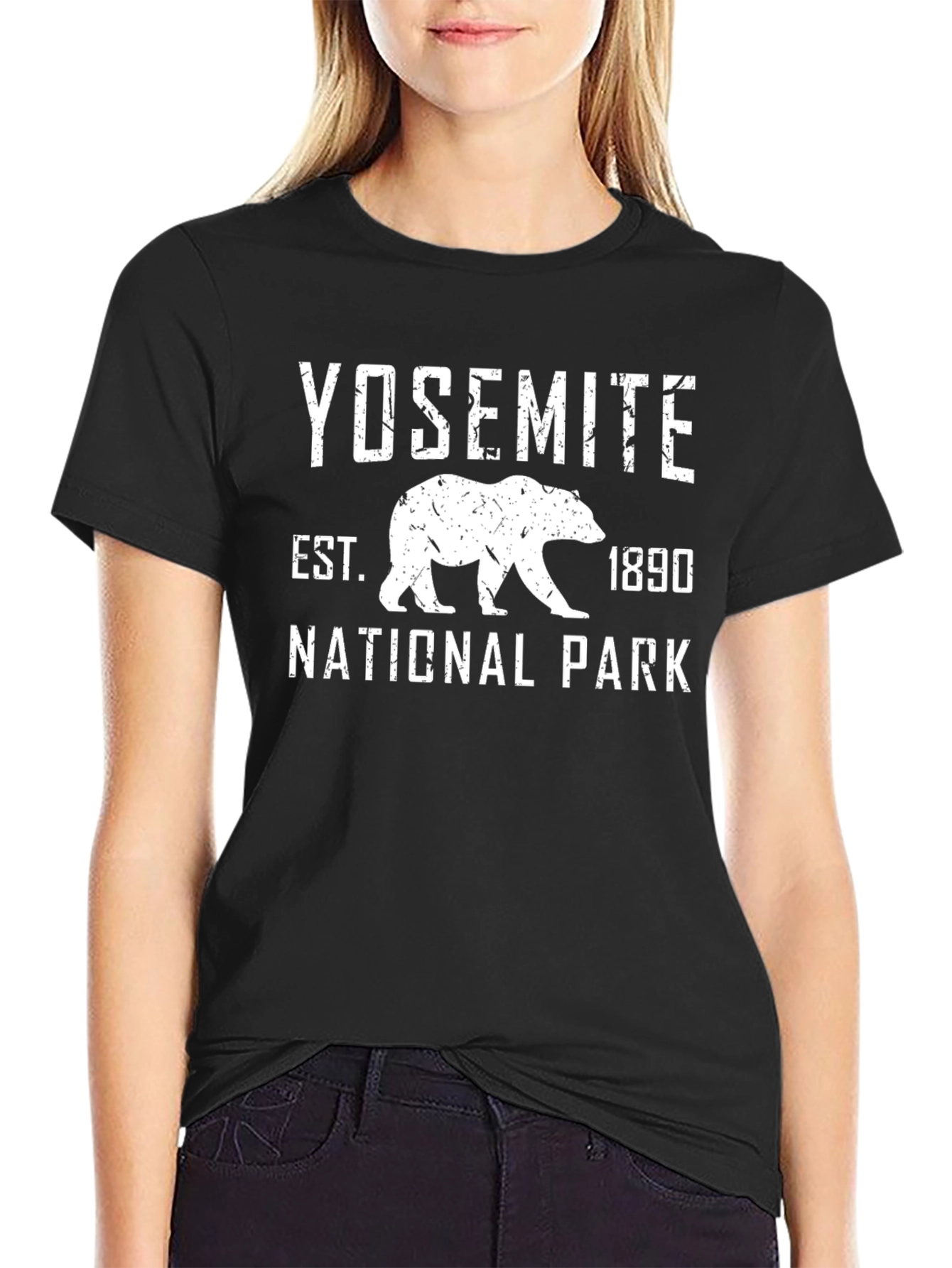Yosemite National Park Bear Graphic Tee