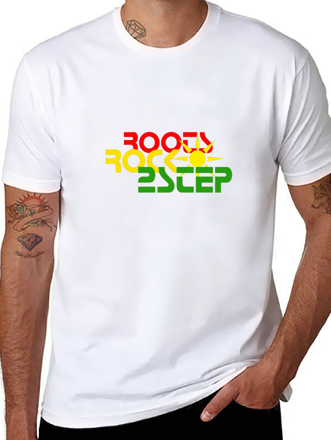 Booty Rock 2Step Black Graphic T-Shirt