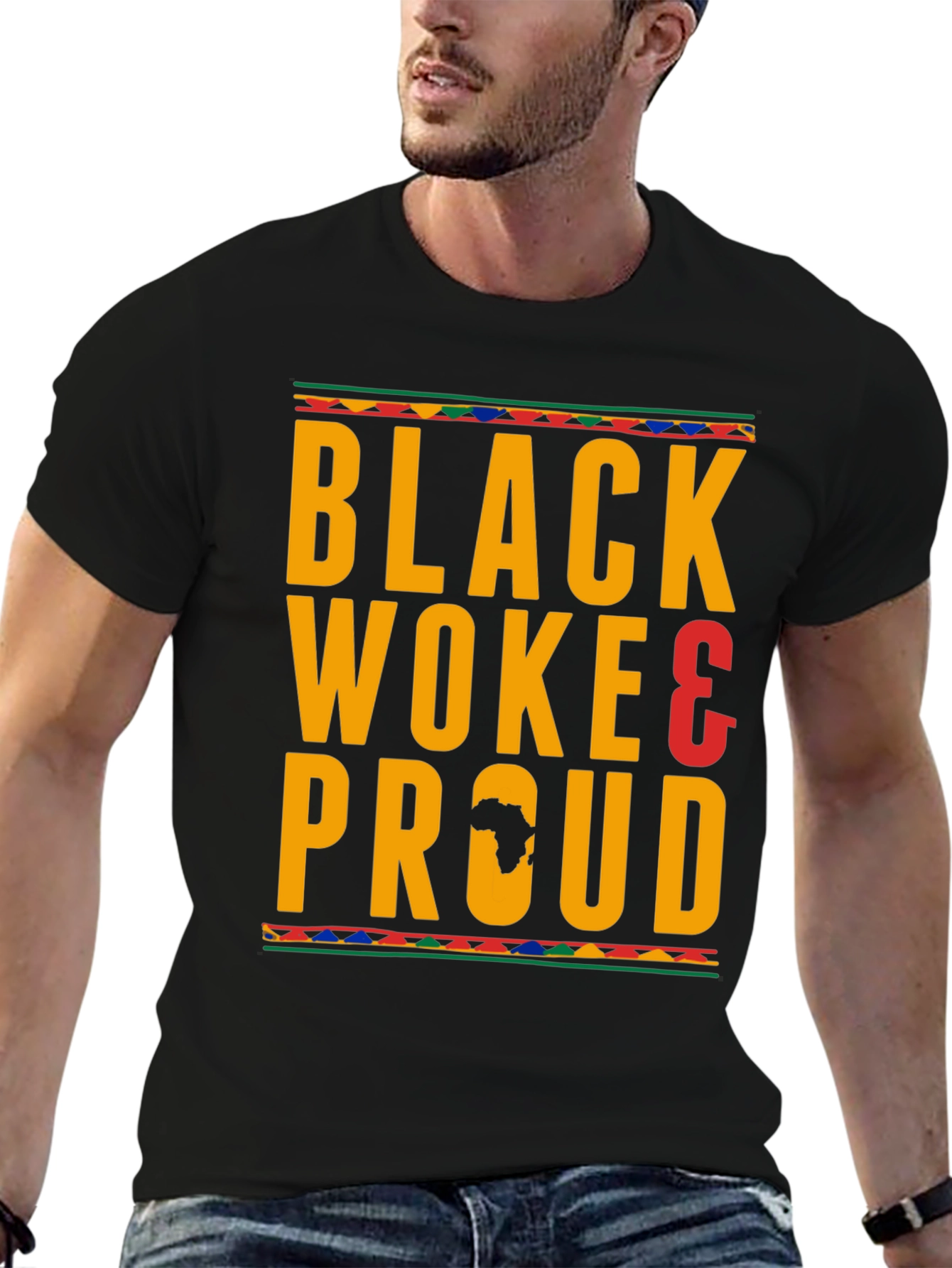 Black Woke & Proud Graphic Tee