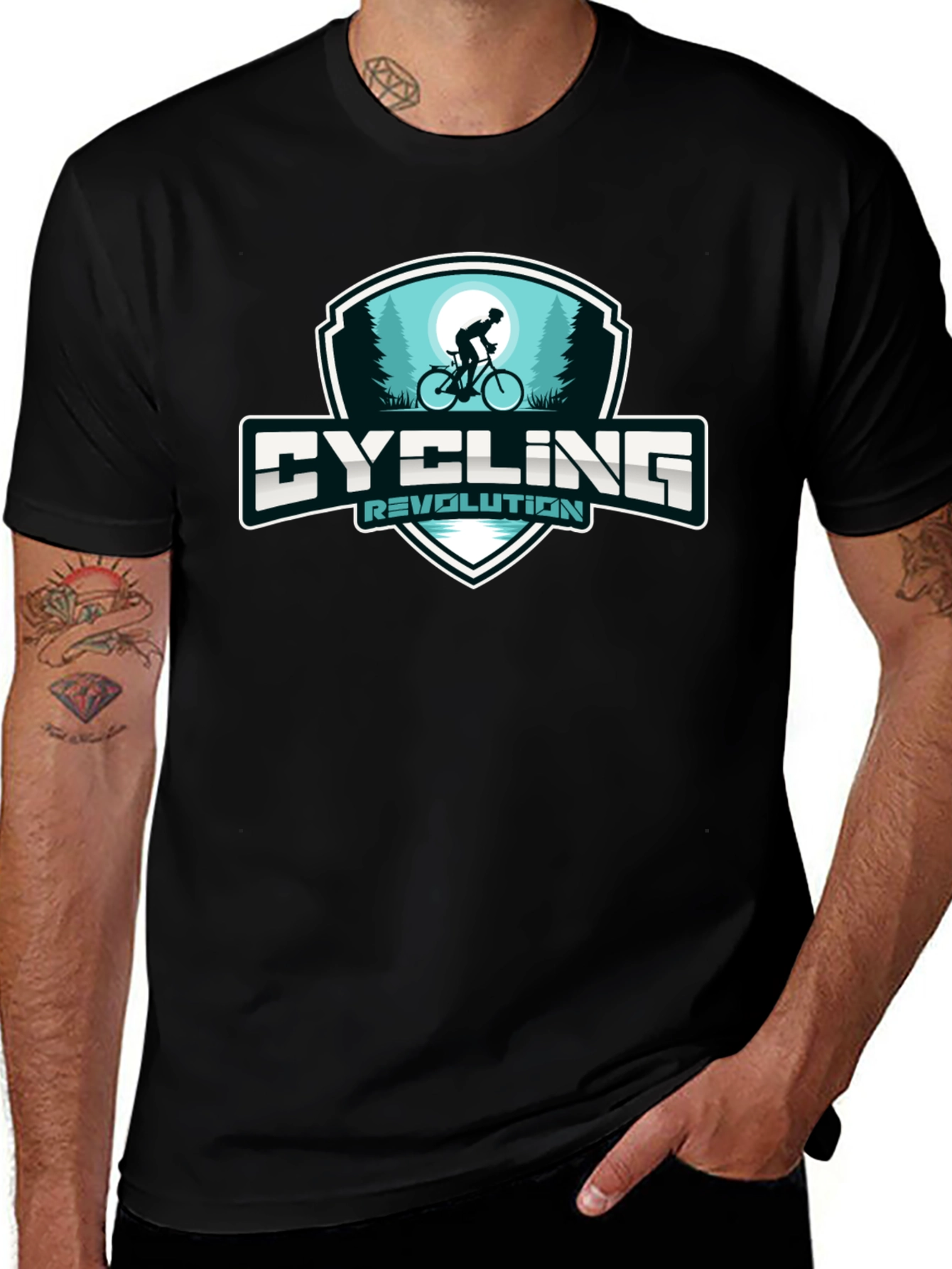 Cycling Revolution T-Shirt - Black