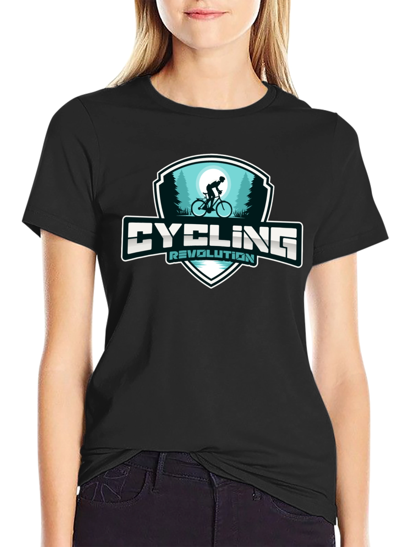 Cycling Revolution T-Shirt - Black