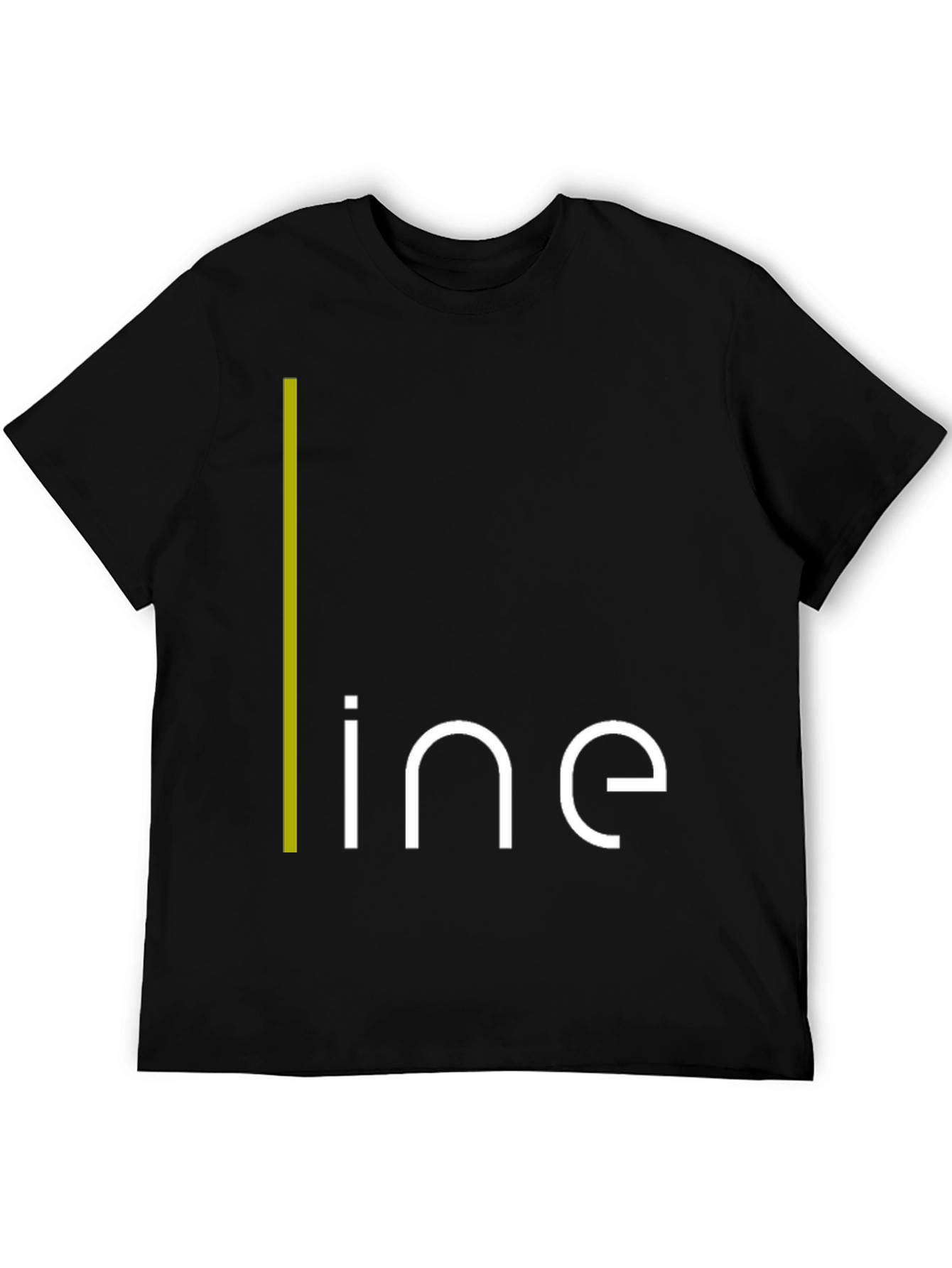 Modern Minimalist Line Graphic T-Shirt