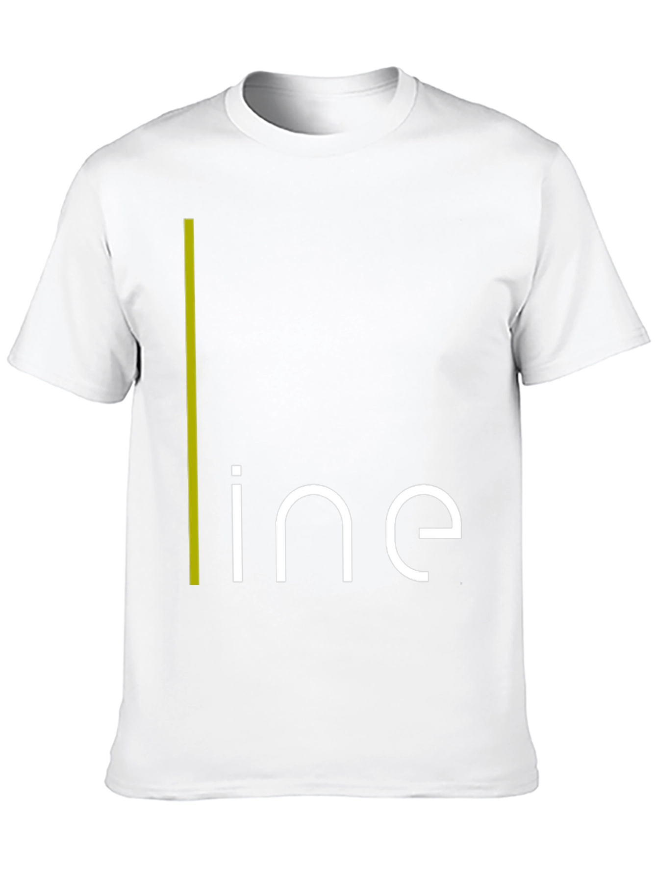 Modern Minimalist Line Graphic T-Shirt