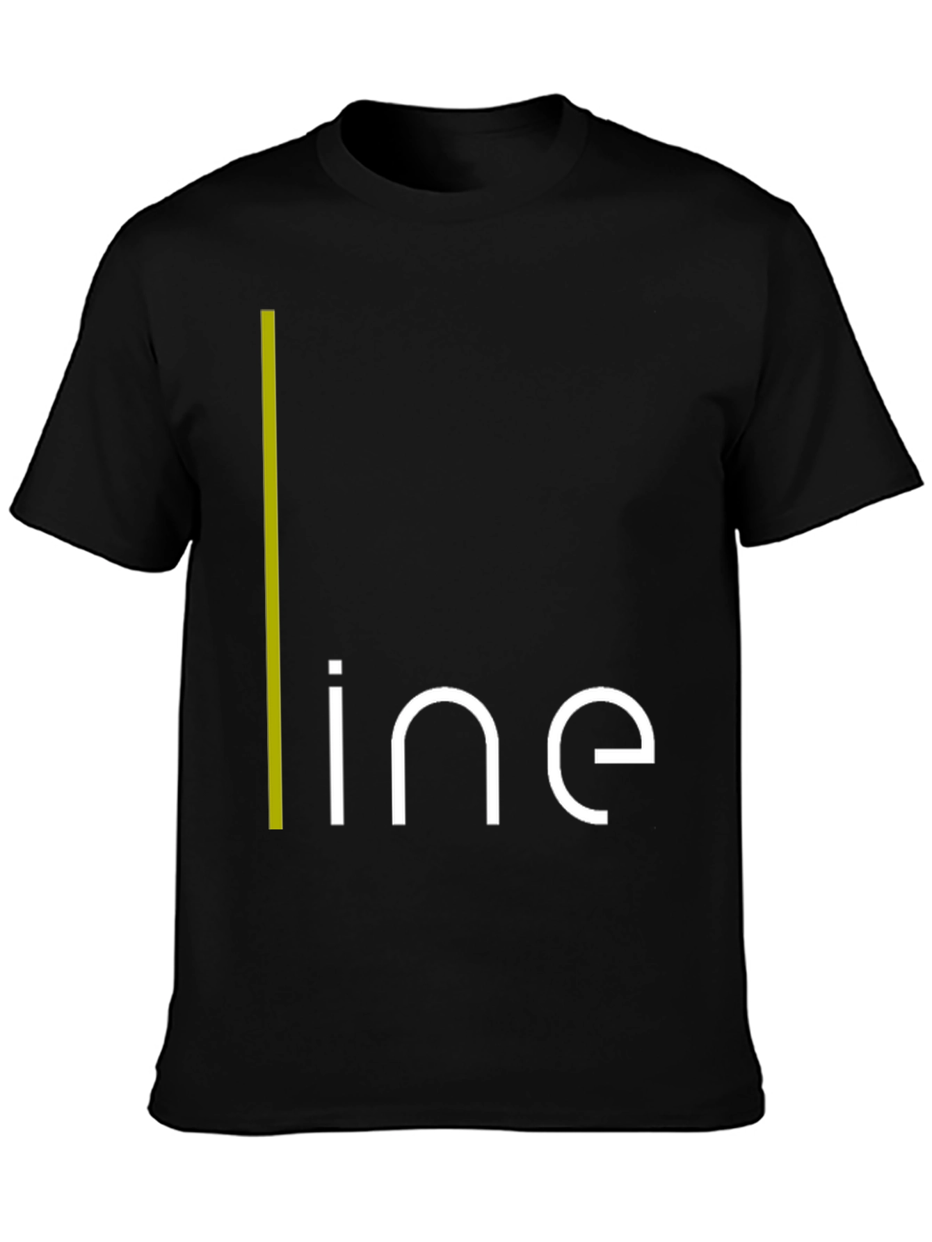 Modern Minimalist Line Graphic T-Shirt