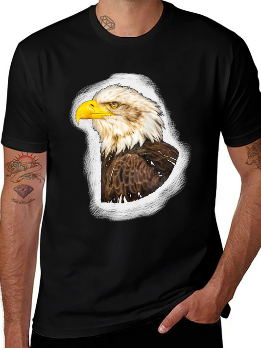 Bald Eagle Graphic Tee - Patriotic Style