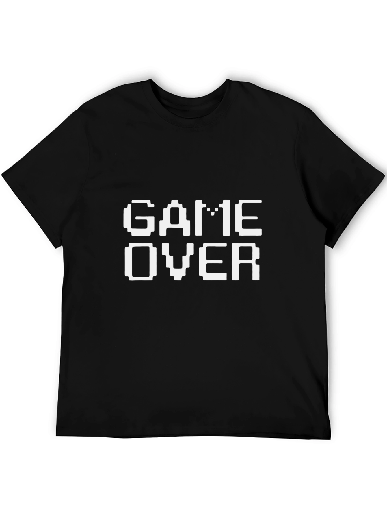 Game Over T-Shirt - Pixelated Gaming Tee