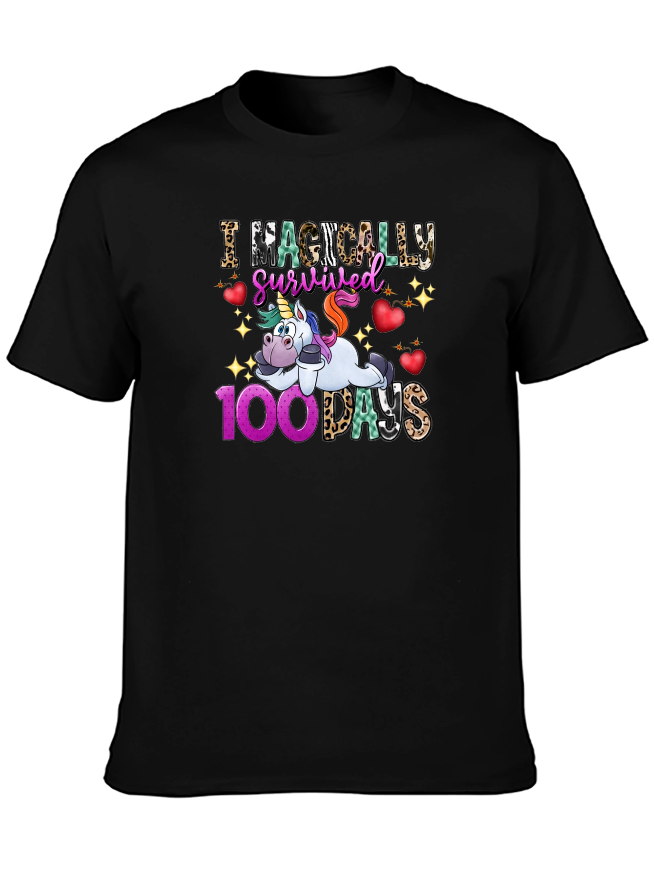 Magically Survived 100 Days T-Shirt