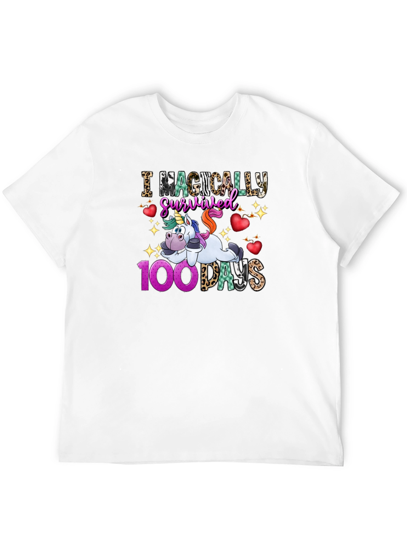 Magically Survived 100 Days T-Shirt