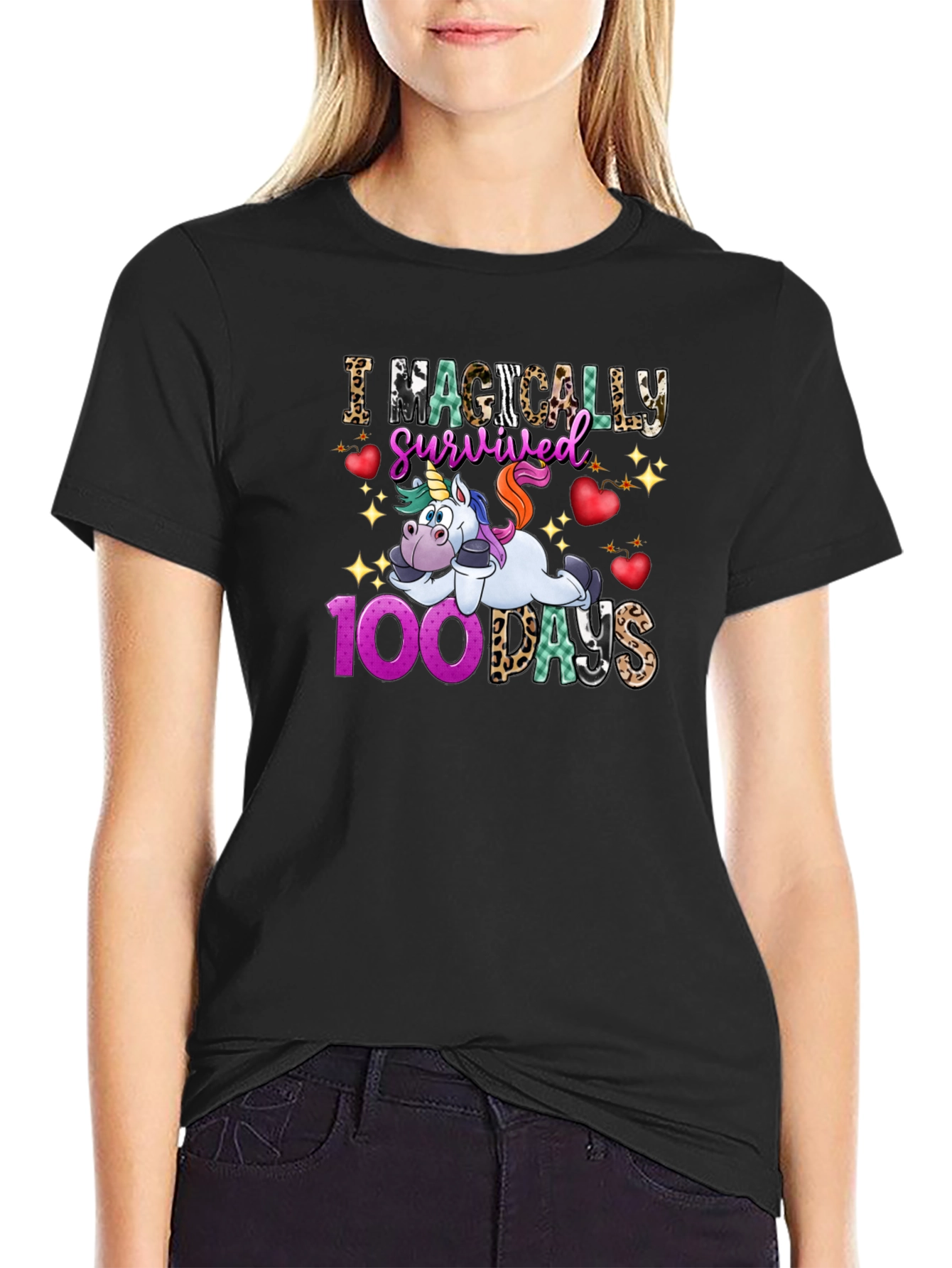 Magically Survived 100 Days T-Shirt