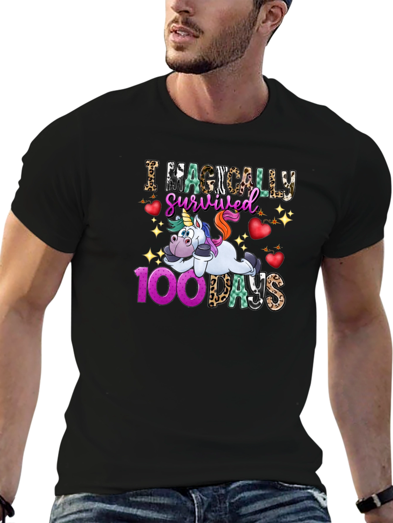 Magically Survived 100 Days T-Shirt