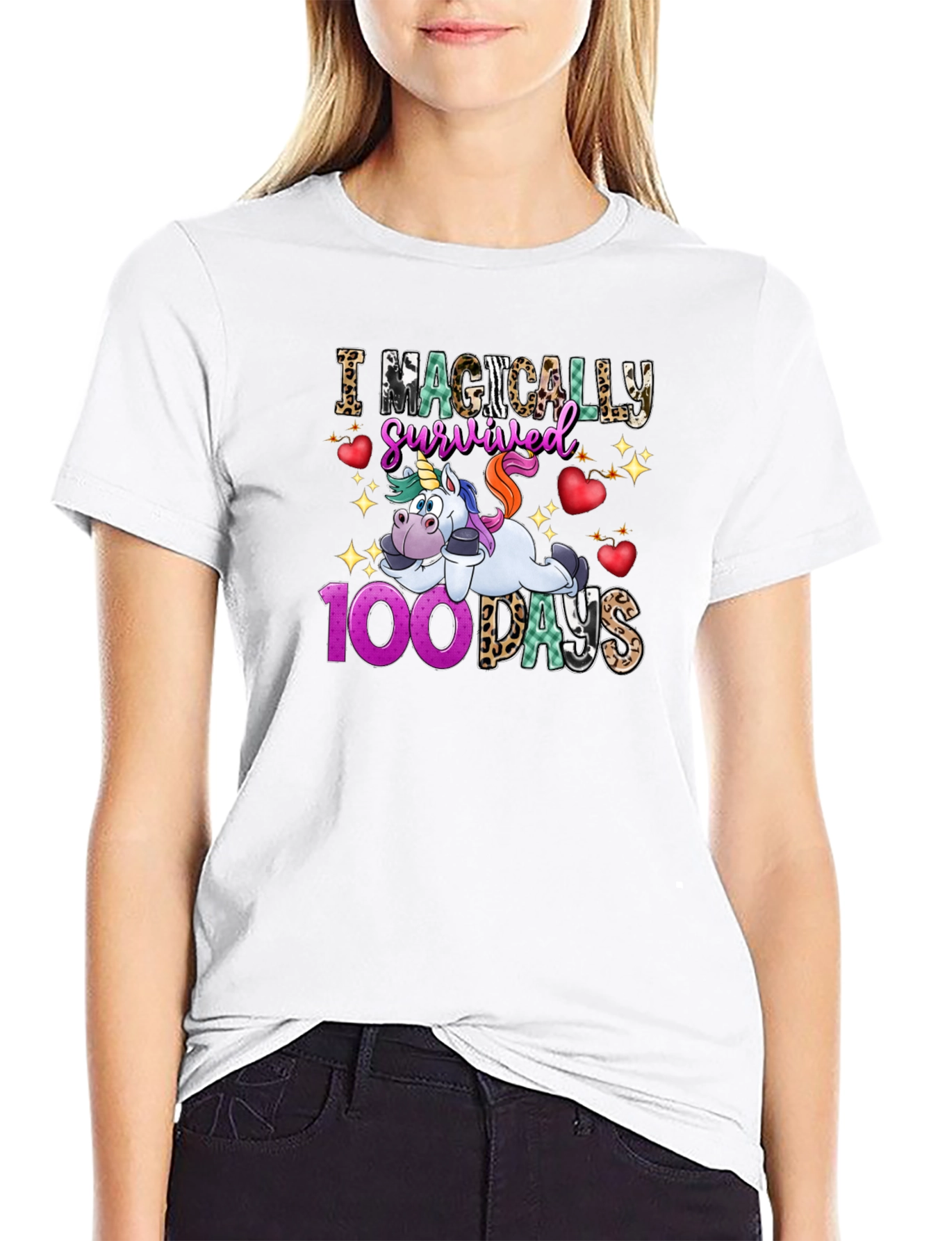 Magically Survived 100 Days T-Shirt