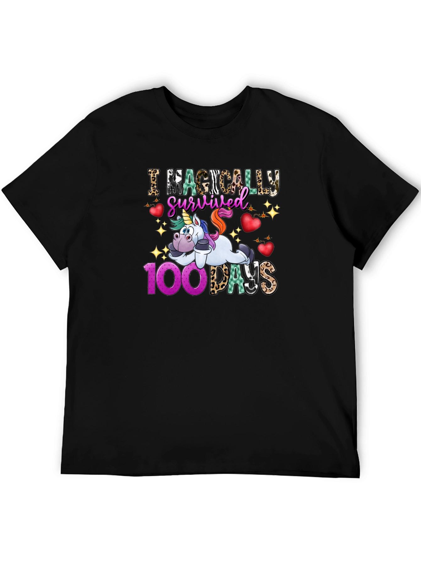 Magically Survived 100 Days T-Shirt