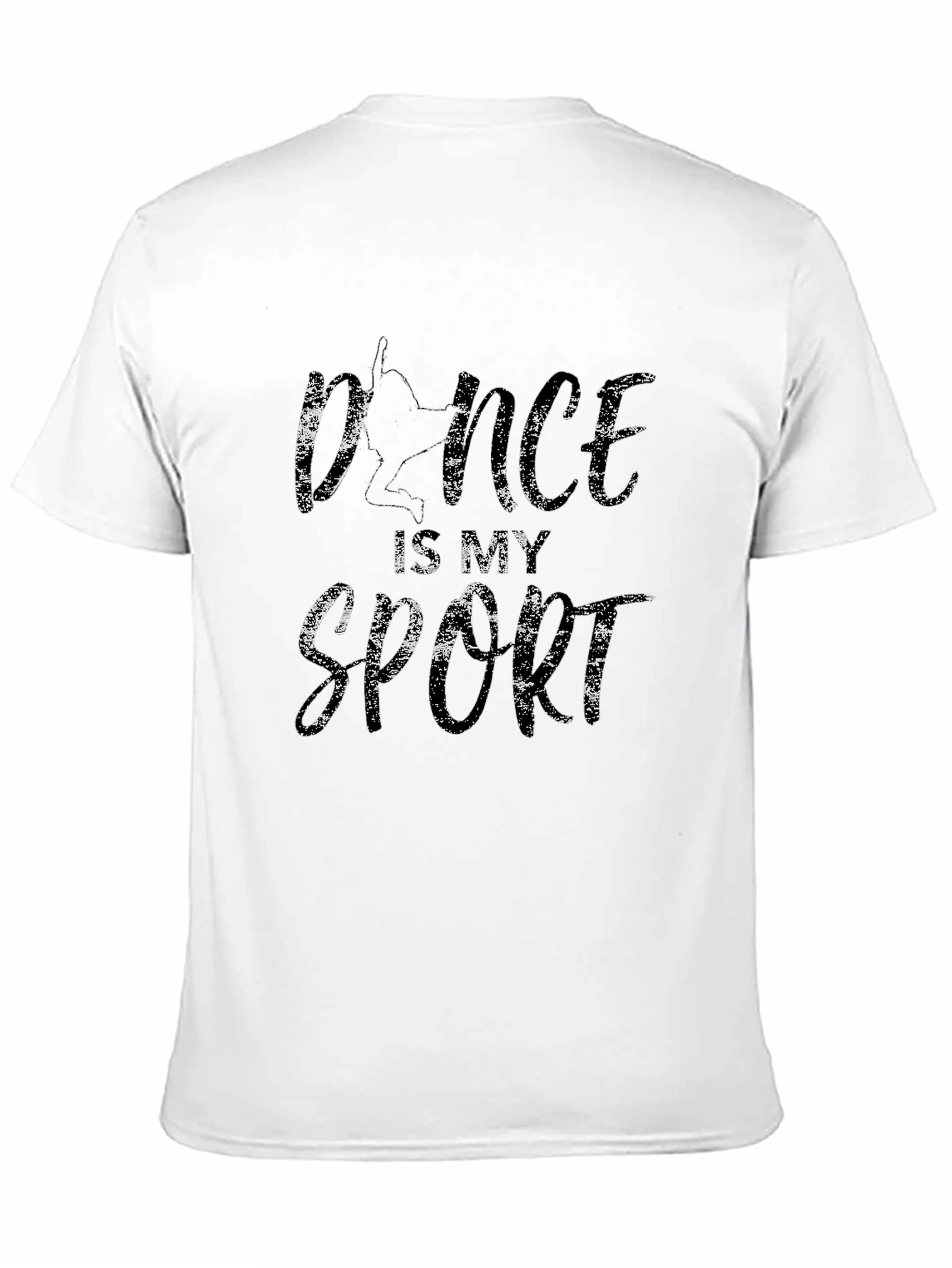 Dance is My Sport Mens Black T-Shirt