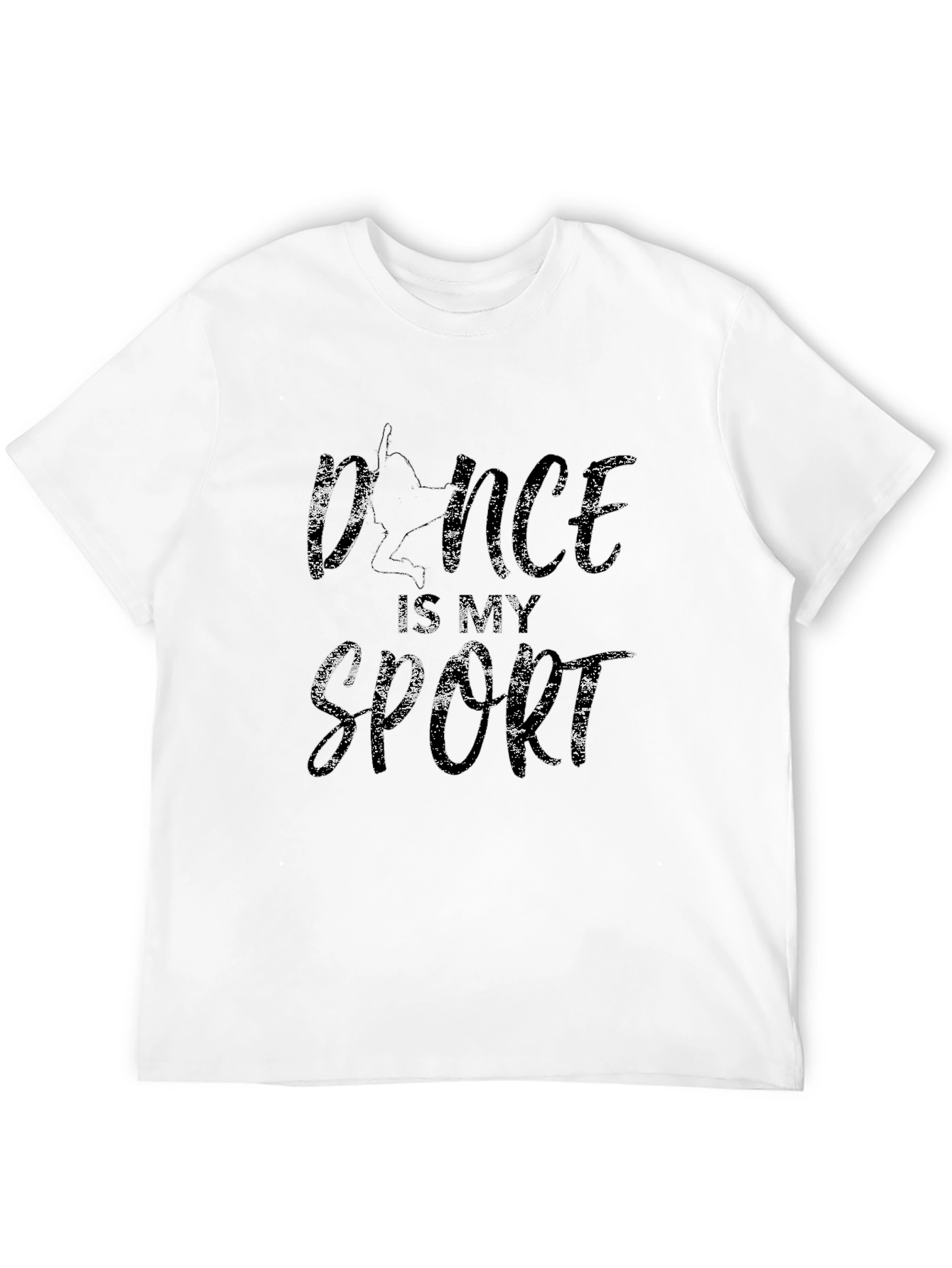 Dance is My Sport Mens Black T-Shirt