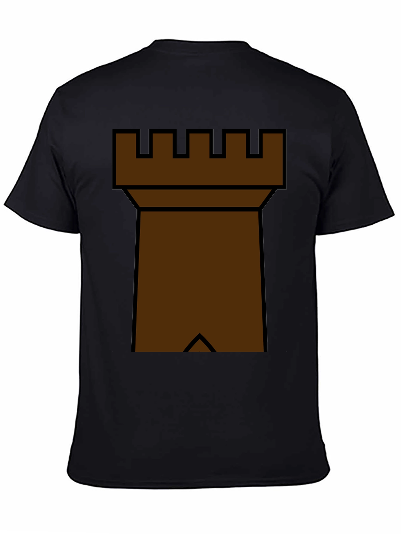 Chess Rook Graphic Tee - Strategy & Style