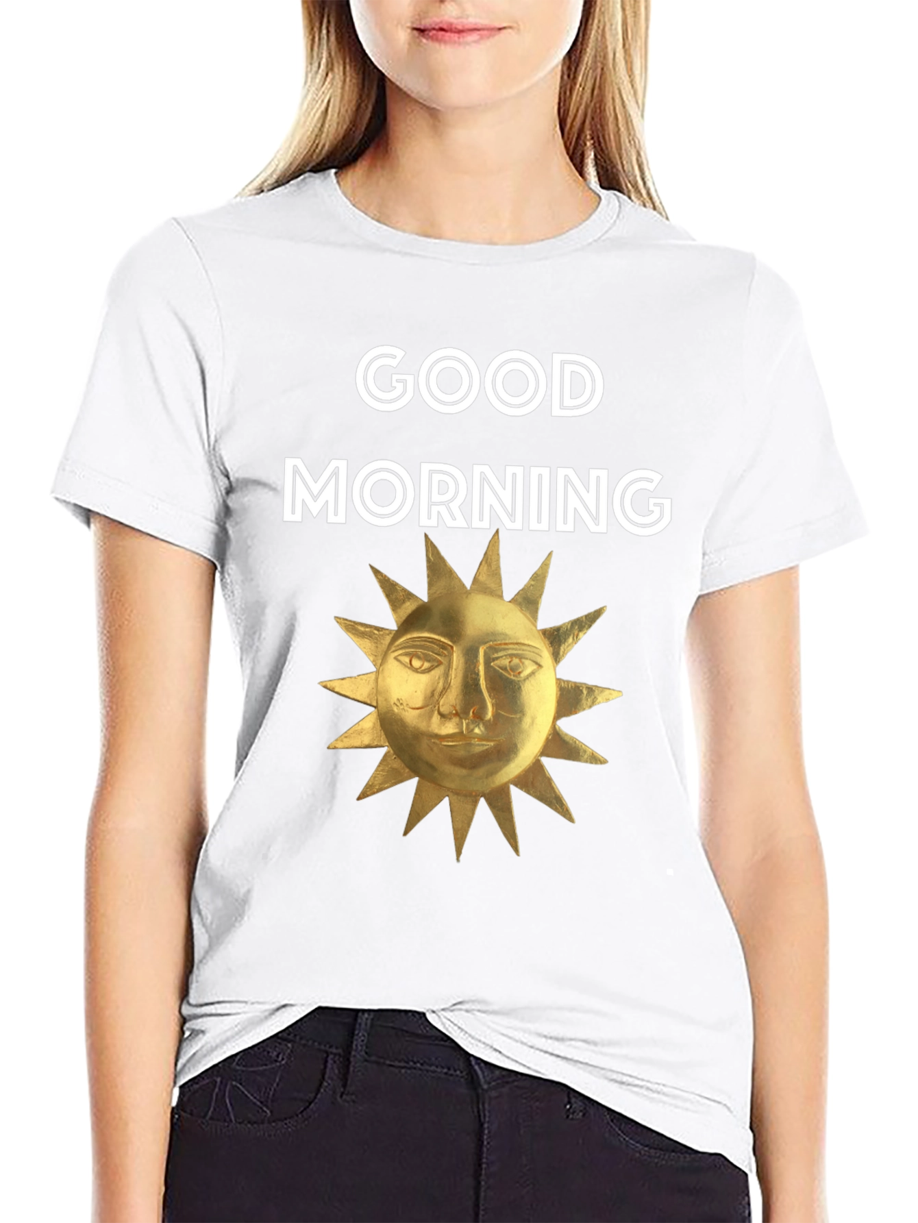 Good Morning Sun Graphic Tee - Soft Cotton
