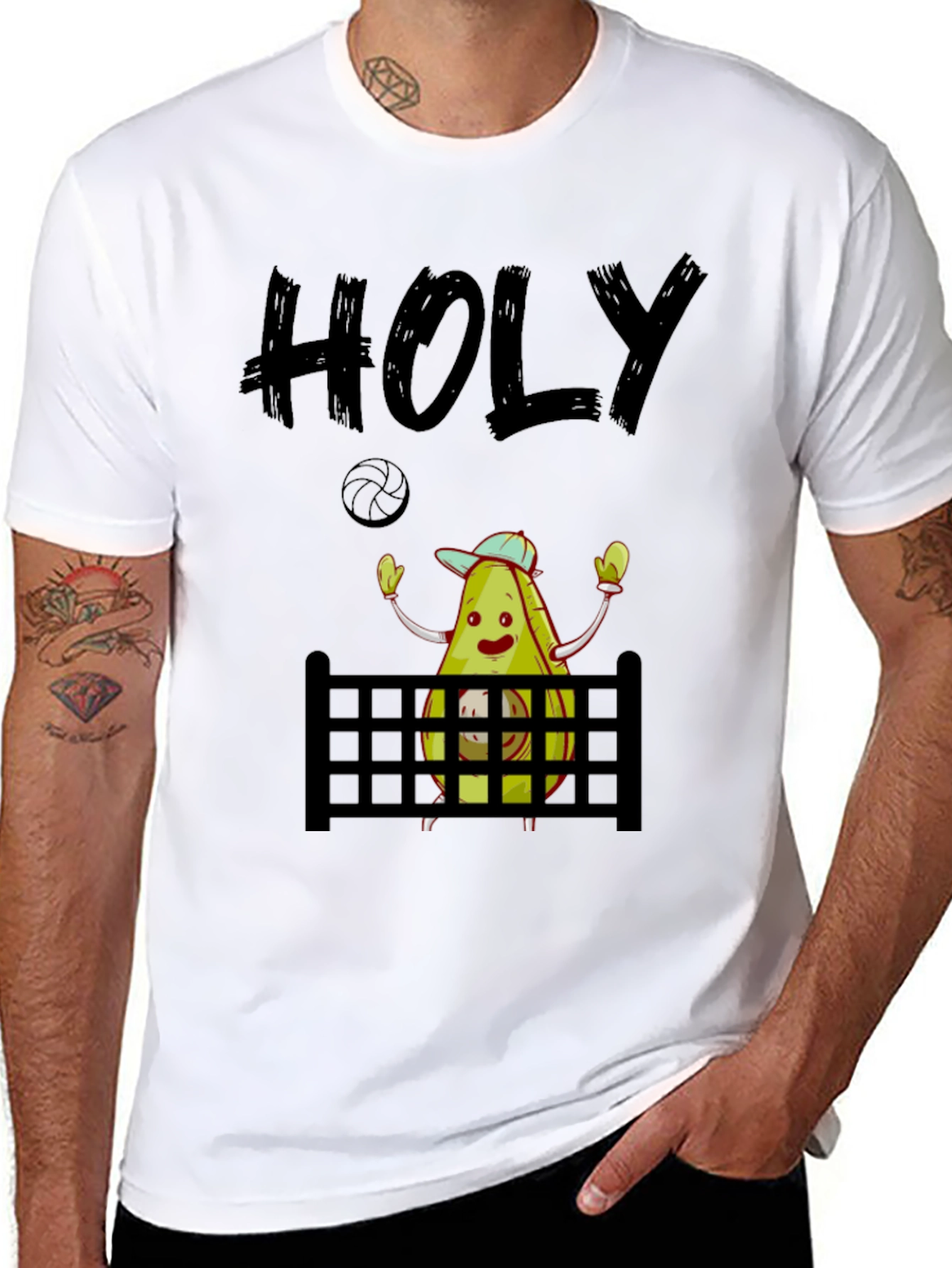 Holy Guacamole Volleyball T-Shirt