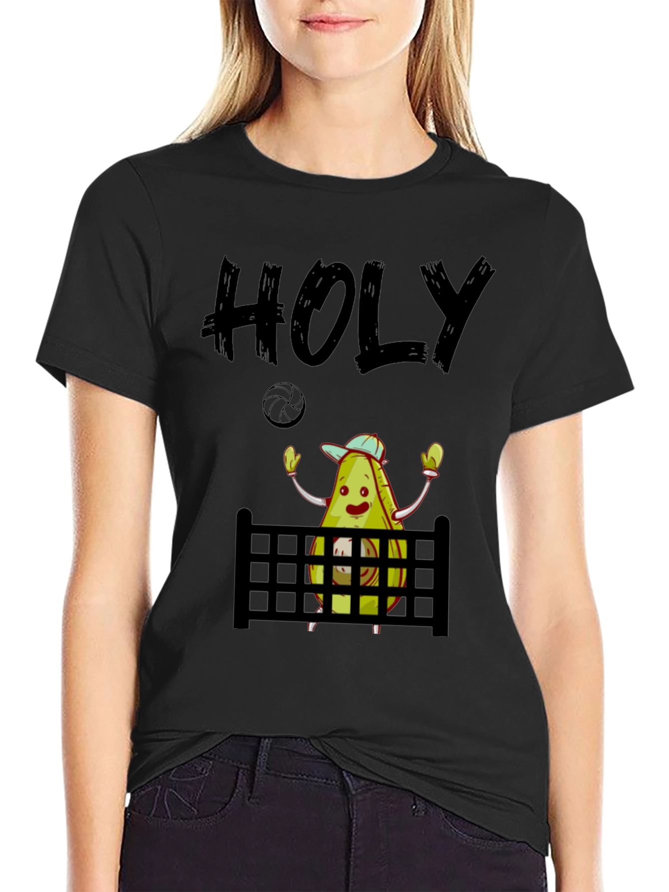 Holy Guacamole Volleyball T-Shirt
