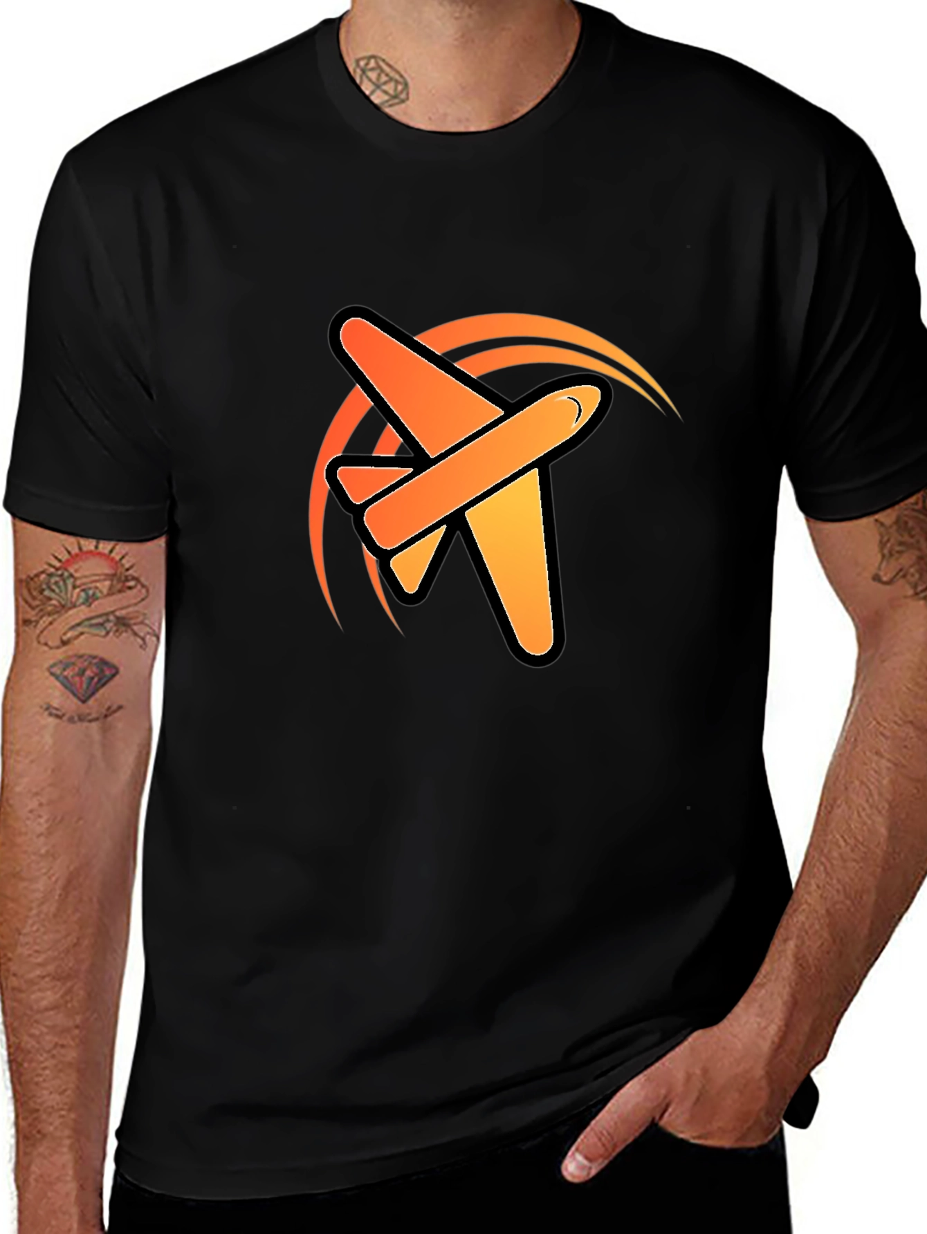 Airplane Logo T-Shirt