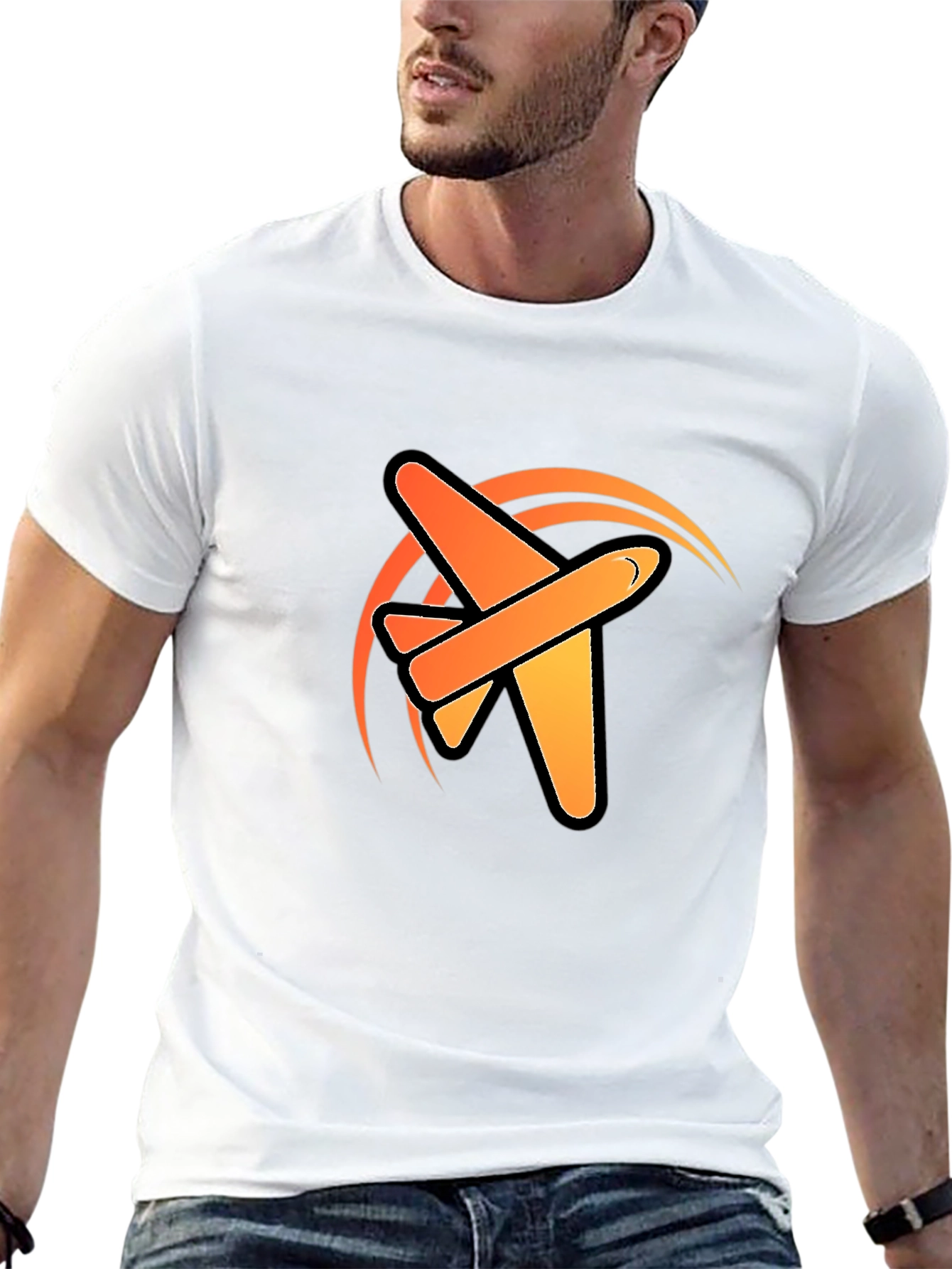 Airplane Logo T-Shirt