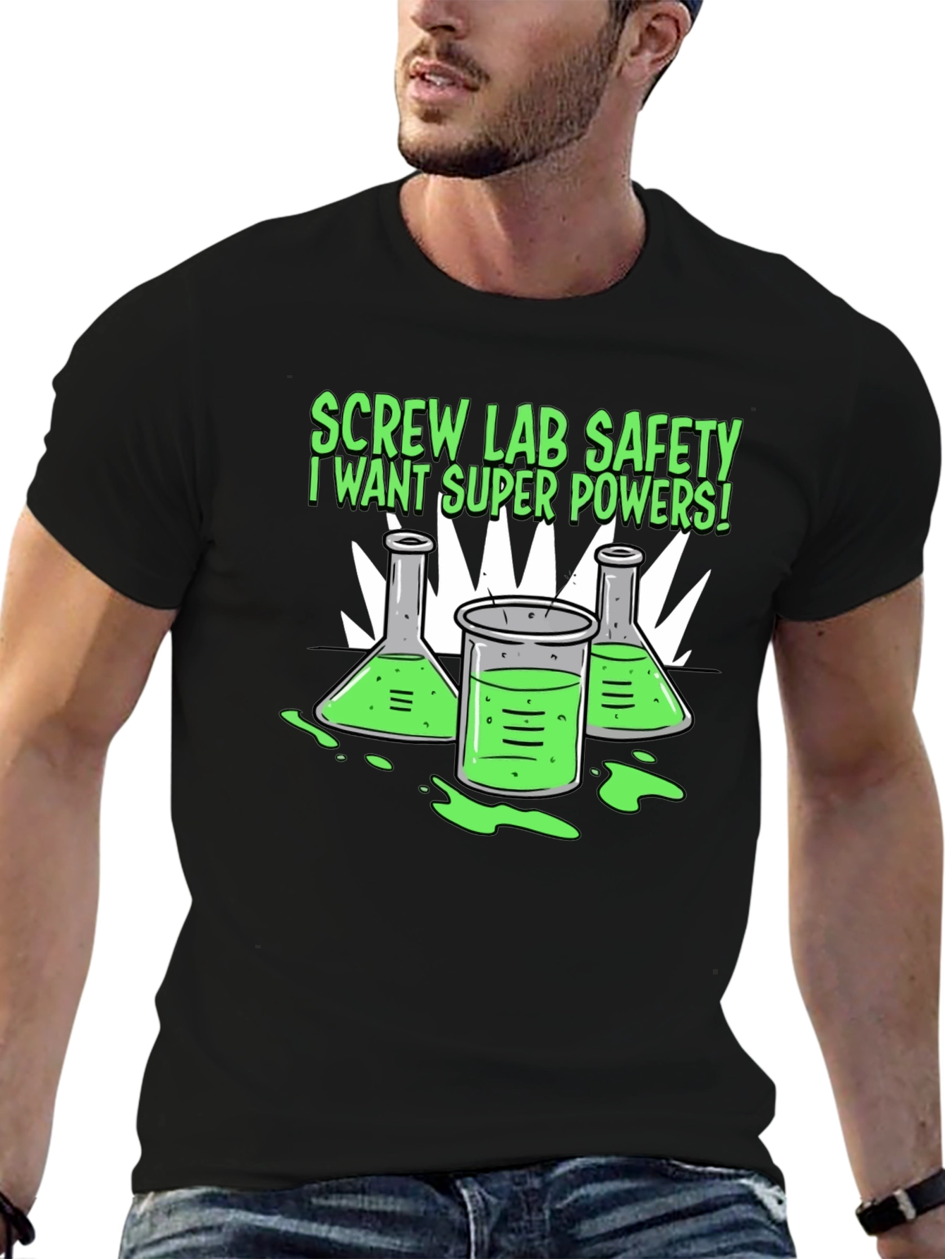 Screw Lab Safety T-Shirt - Super Powers