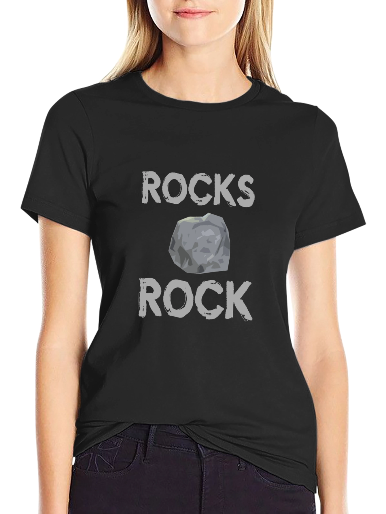 Rocks Rock Graphic T-Shirt