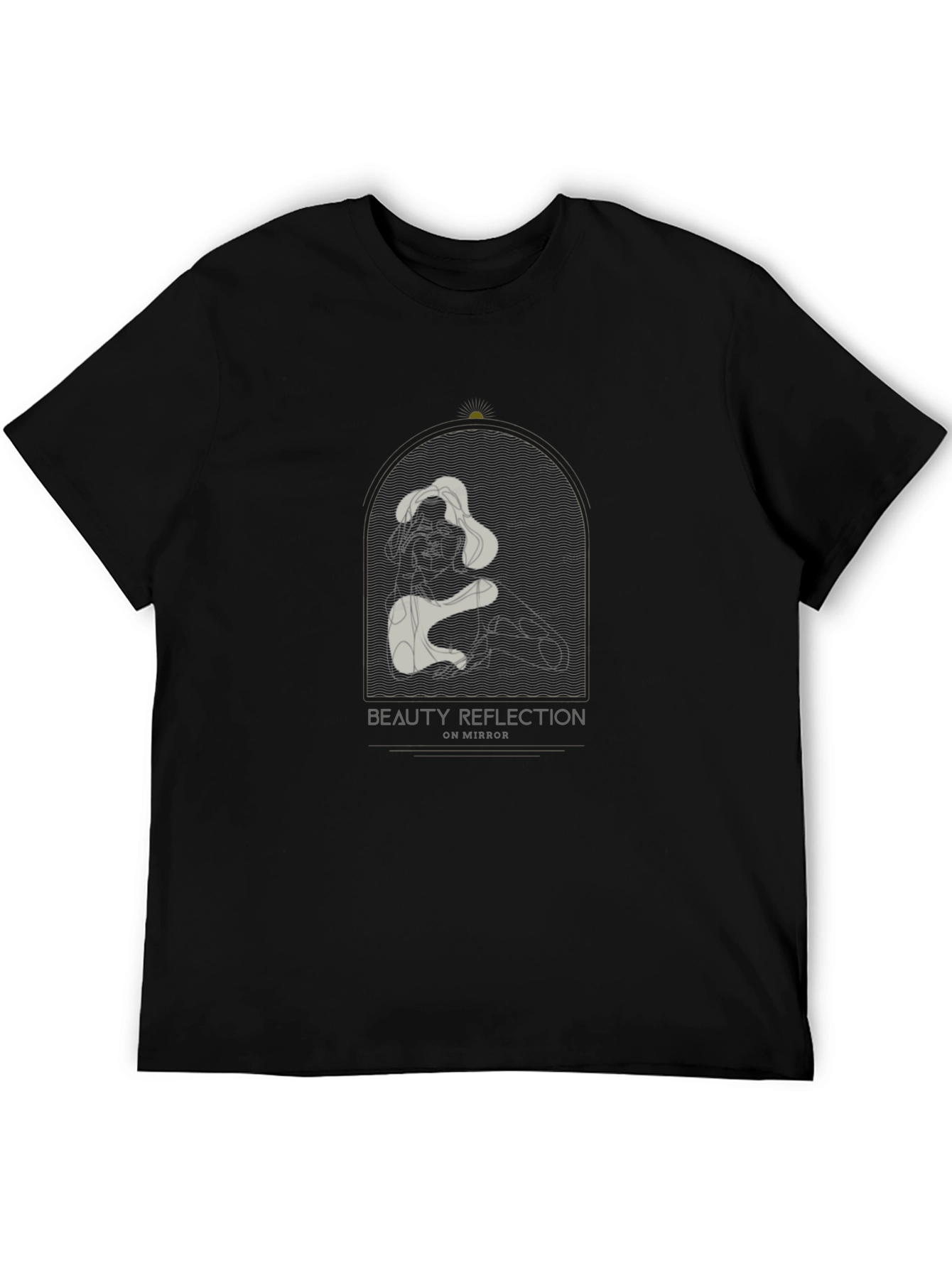 Abstract Beauty Reflection Graphic Tee