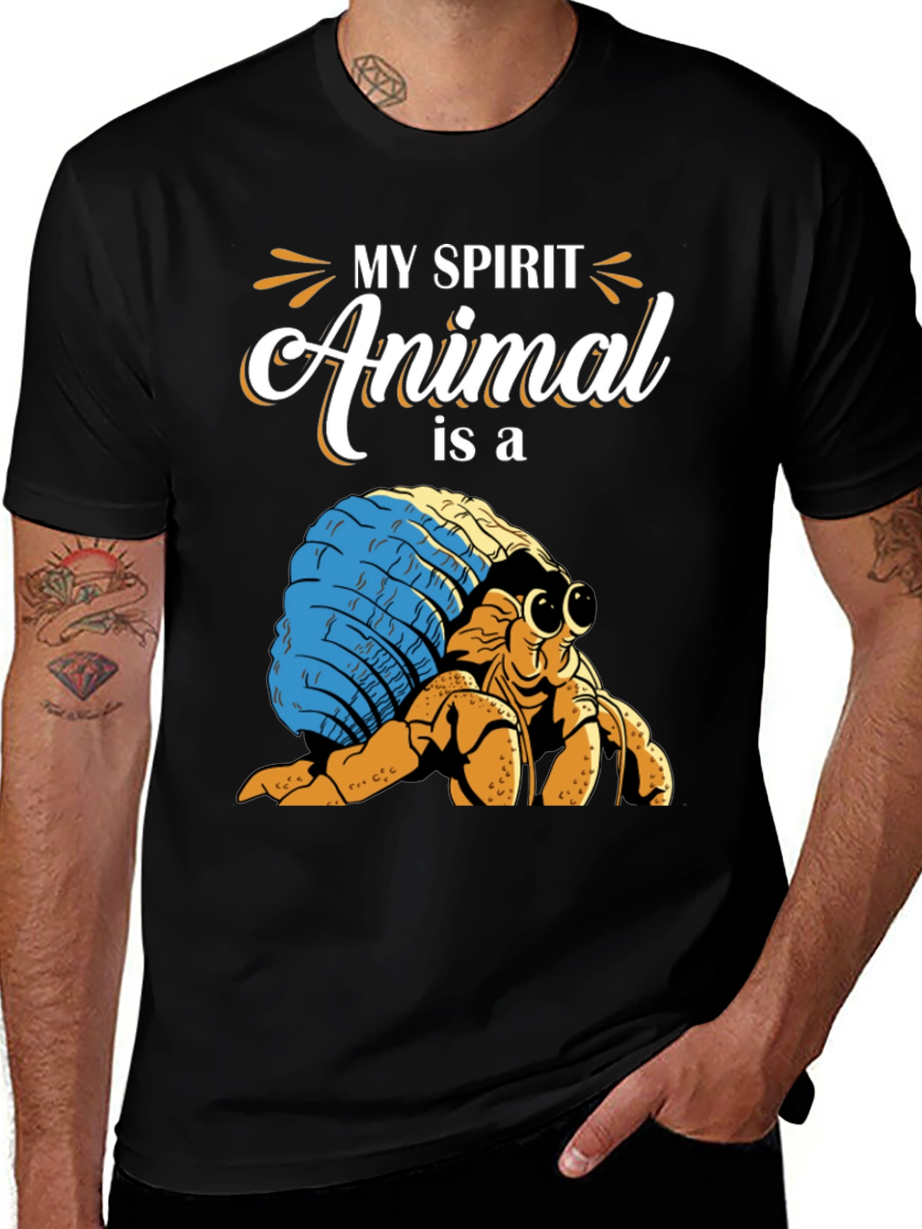 My Spirit Animal Hermit Crab T-Shirt