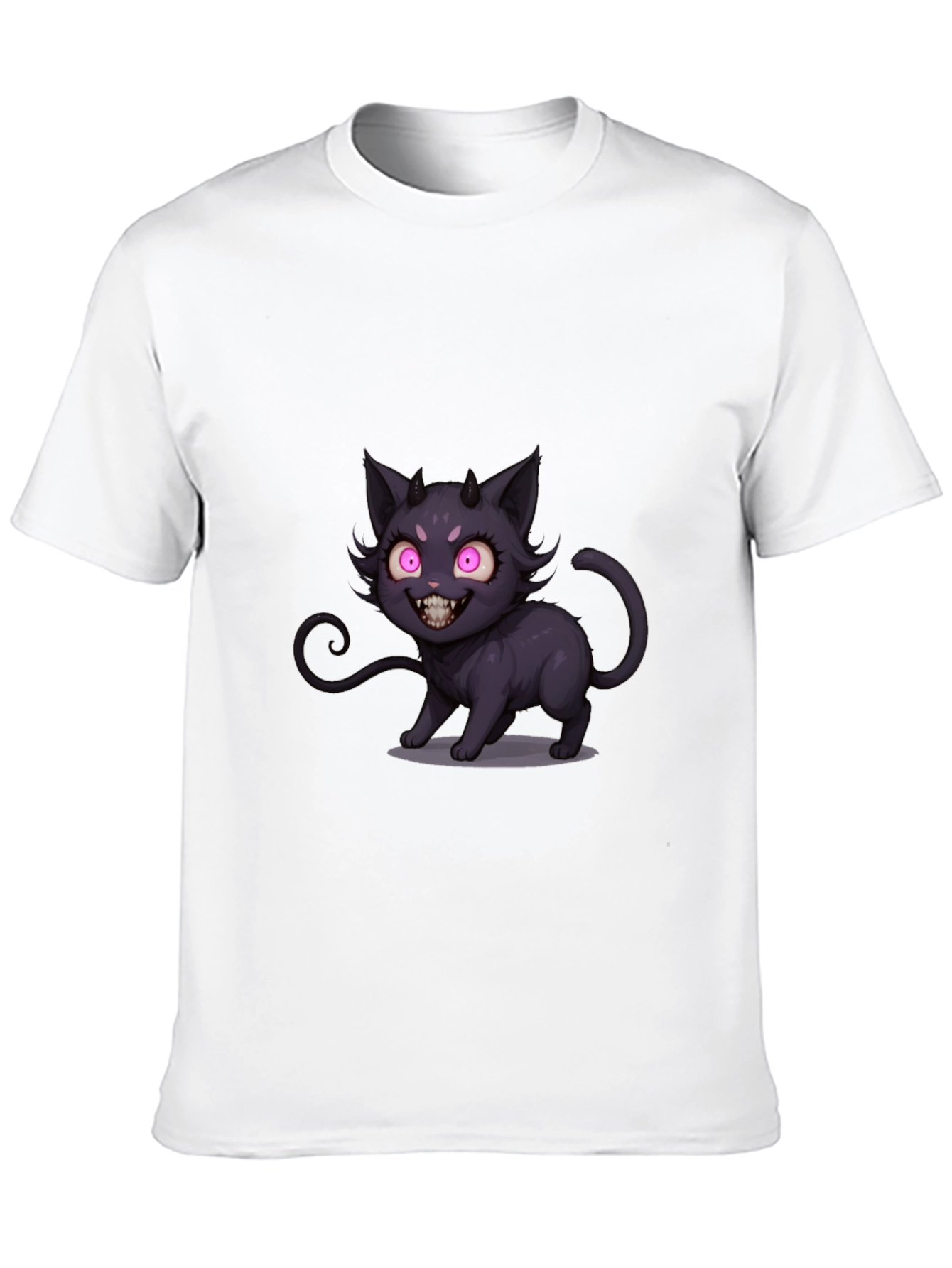 Devil Kitty Black T-Shirt