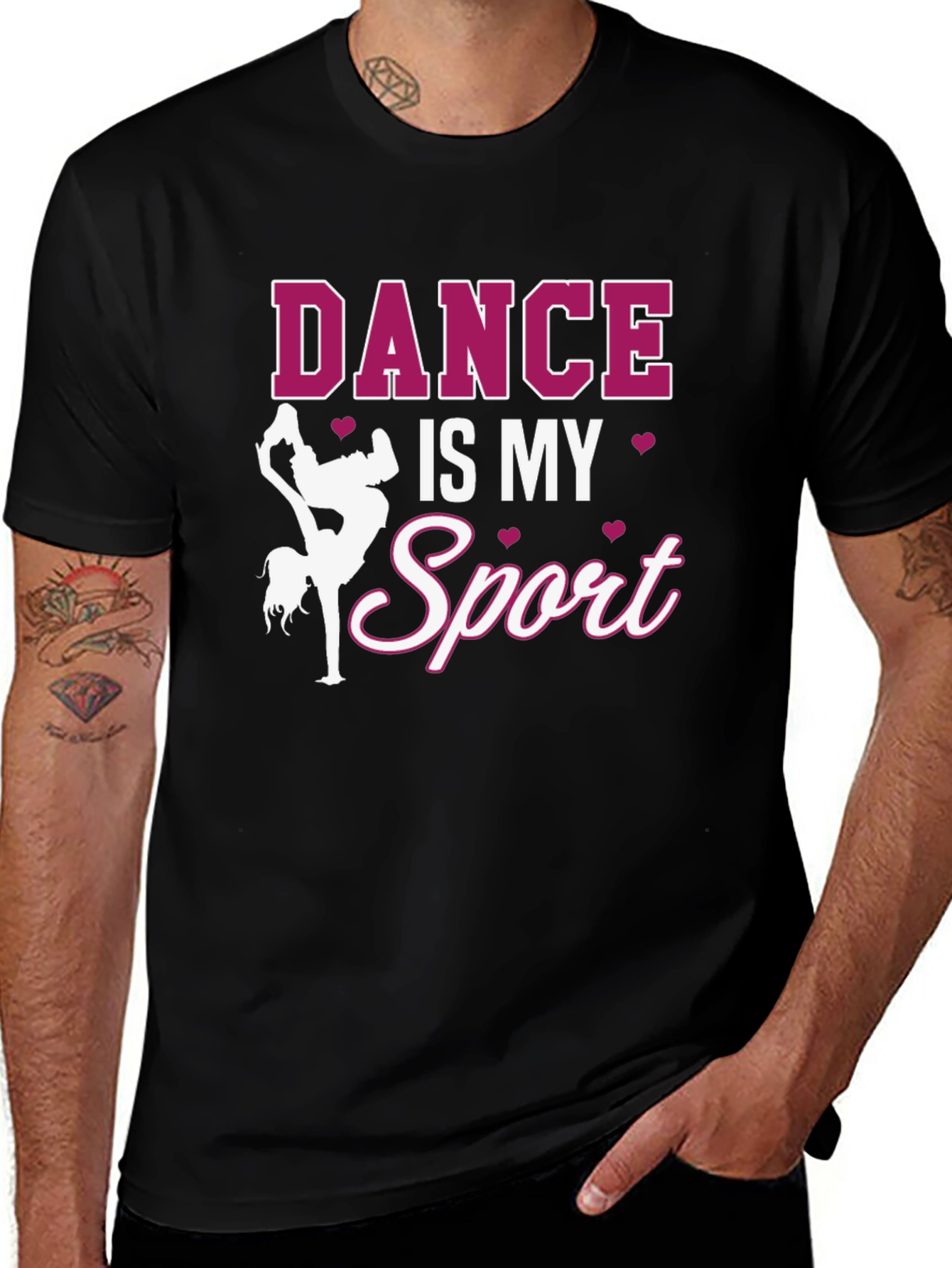 Dance Is My Sport Graphic T-Shirt