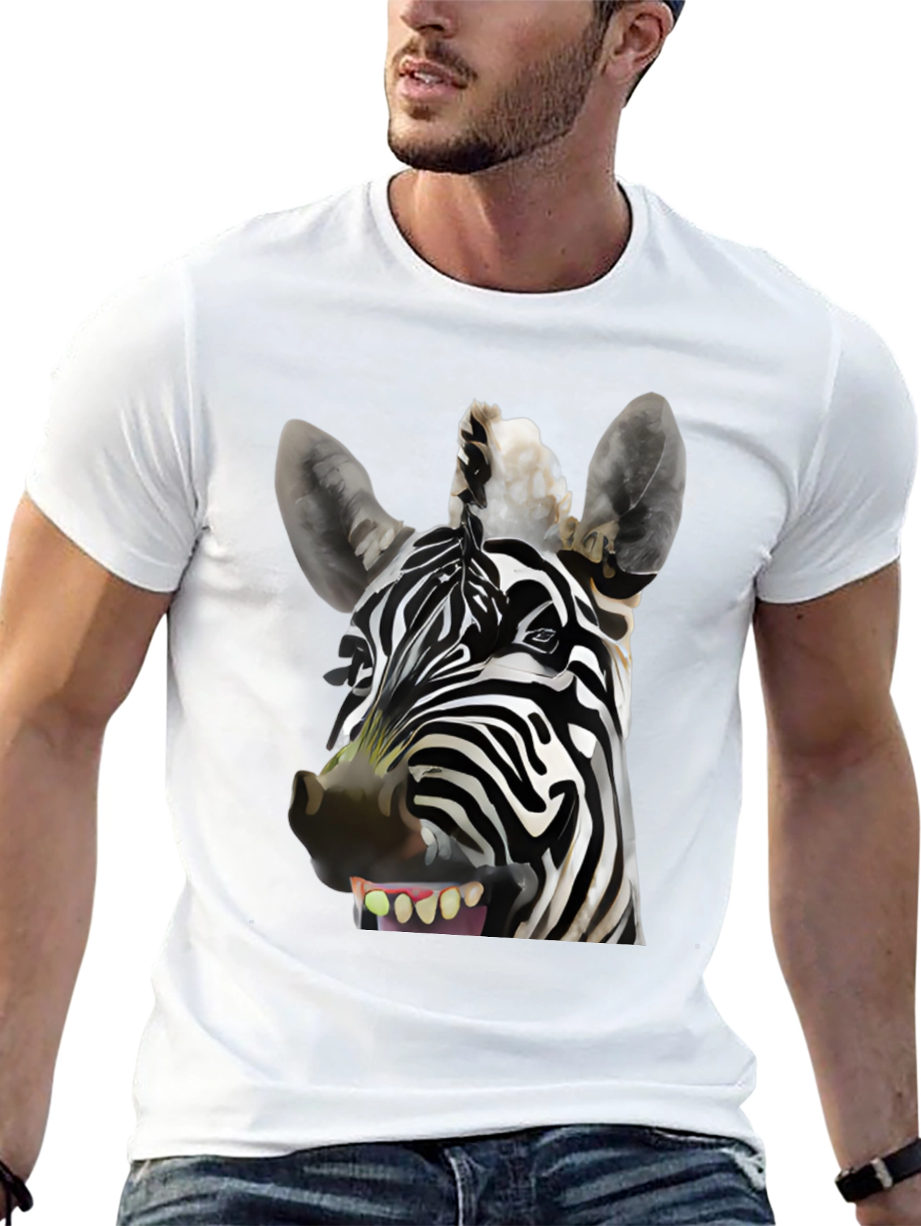 Zebra Tee: Wild Style Graphic T-Shirt