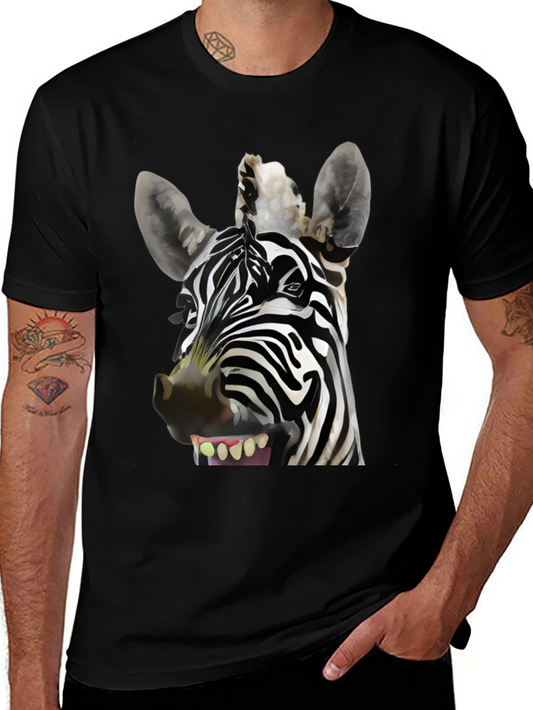 Zebra Tee: Wild Style Graphic T-Shirt