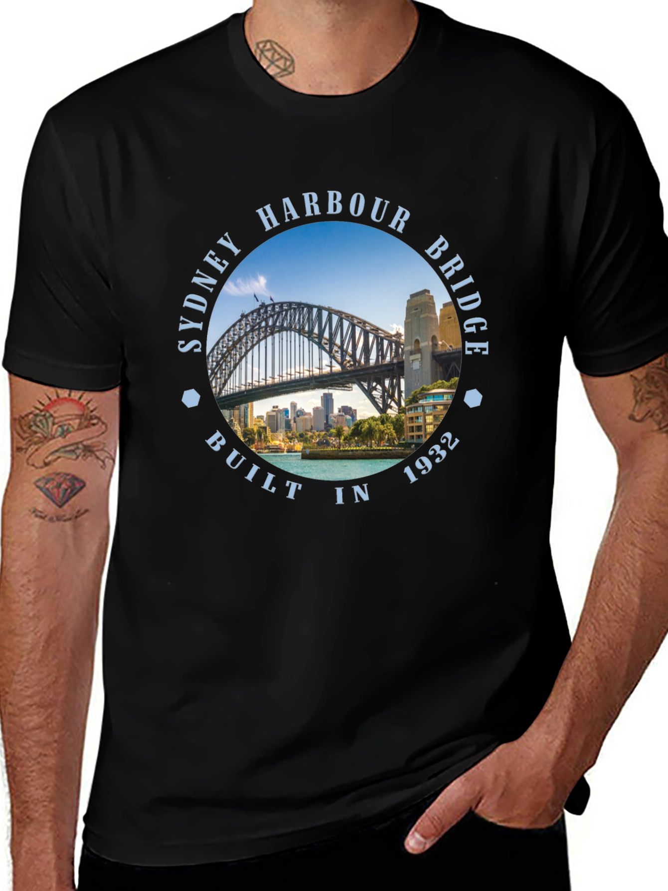 Sydney Harbour Bridge Graphic T-Shirt