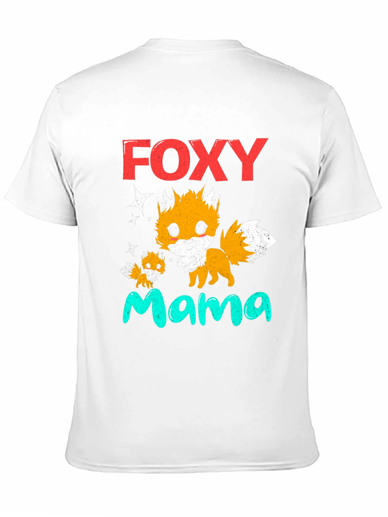 Foxy Mama T-Shirt - Cute Fox Graphic Tee